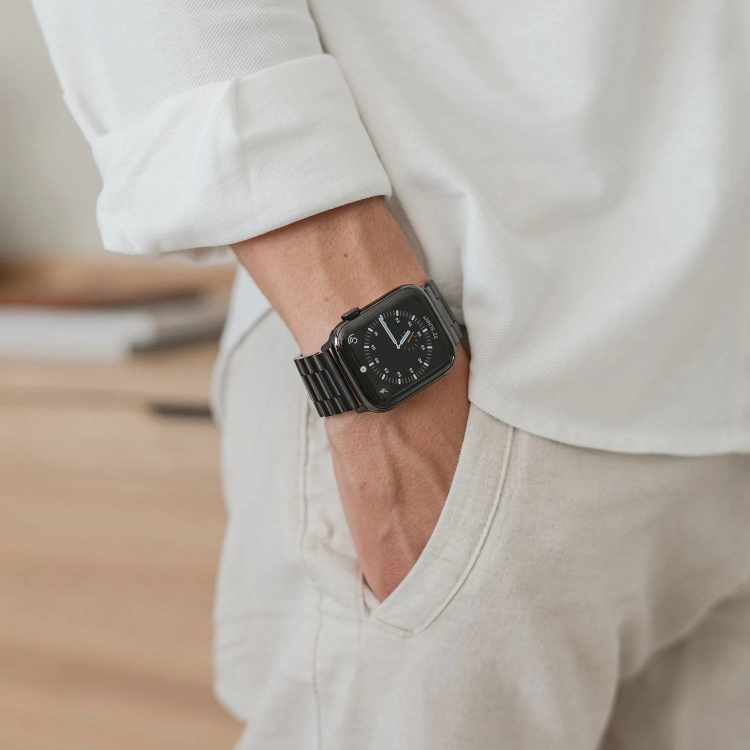 arktisband Apple Watch Gliederarmband "Arctica" - Image 32