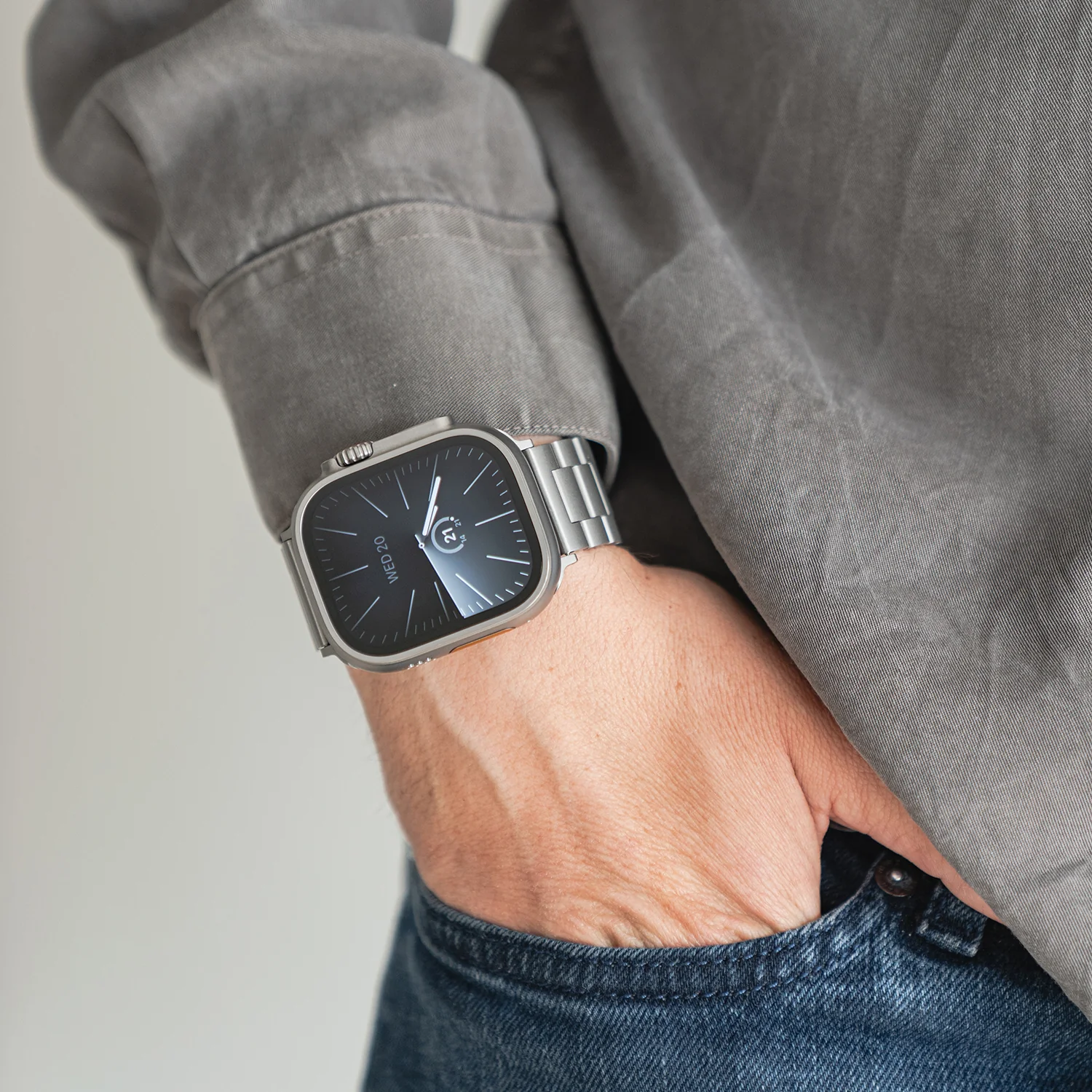 arktisband Apple Watch Gliederarmband "Arctica" - Image 41