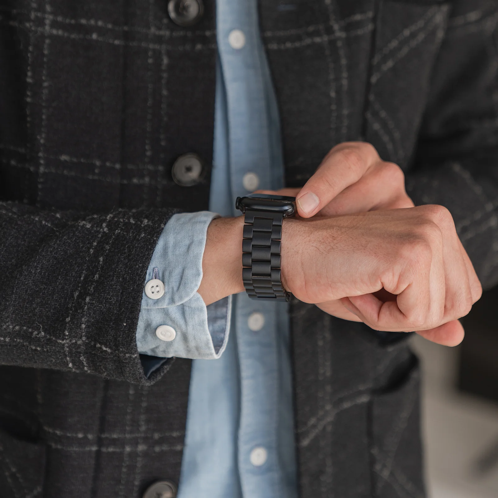 arktisband Apple Watch Gliederarmband "Arctica" - Image 57