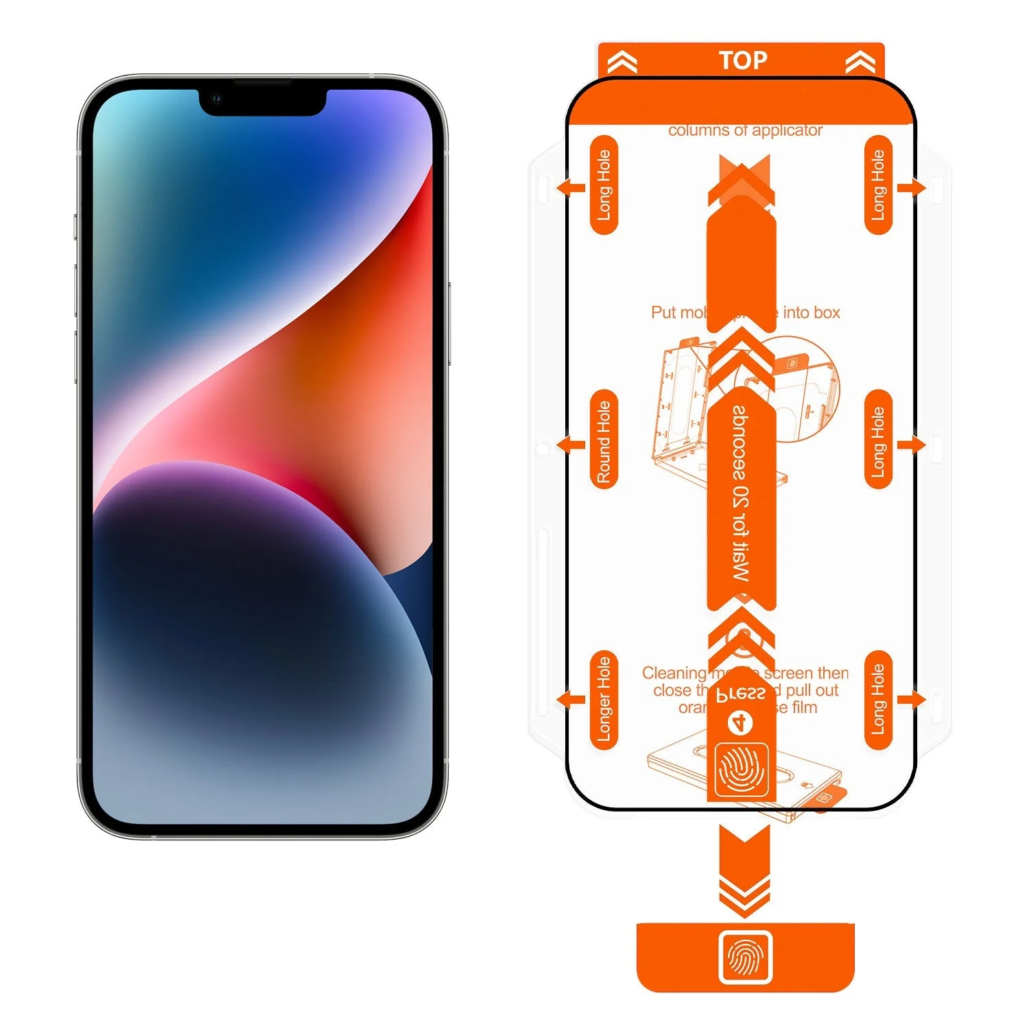 arktis 2er Set iPhone 13 Pro REVOLUTION Glas-Displayschutz - Image 4