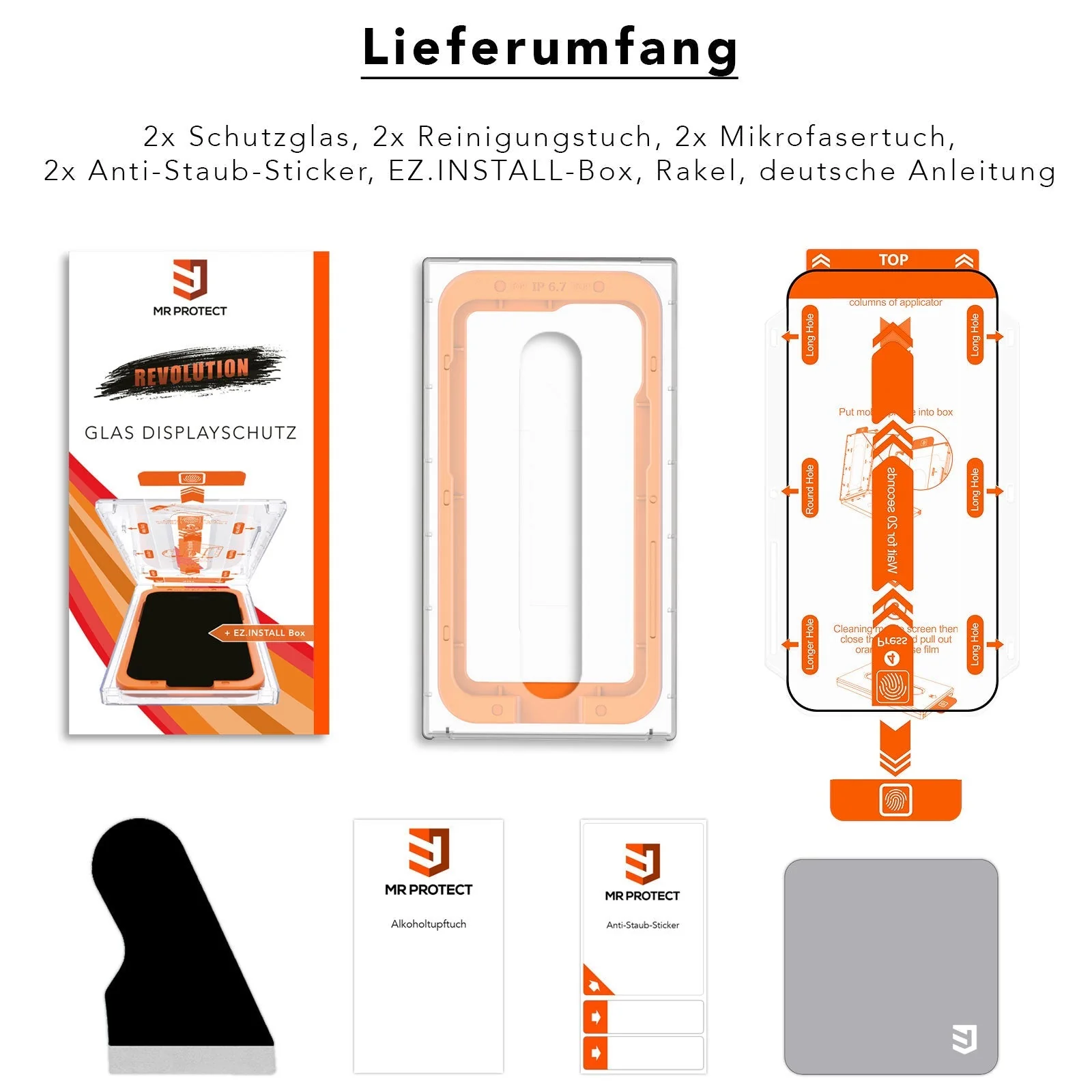 arktis 2er Set iPhone 13 Pro REVOLUTION Glas-Displayschutz - Image 8