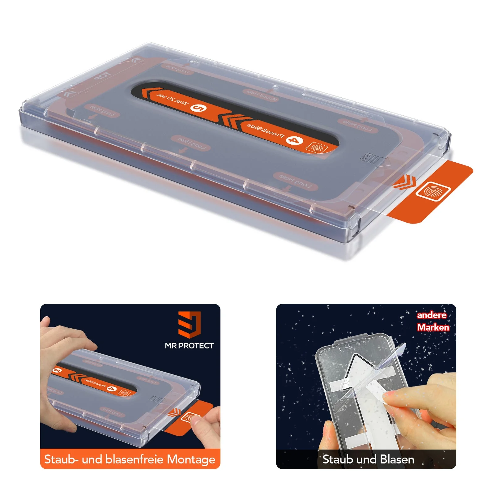 arktis 2er Set iPhone 15 Plus REVOLUTION Glas-Displayschutz - Image 8
