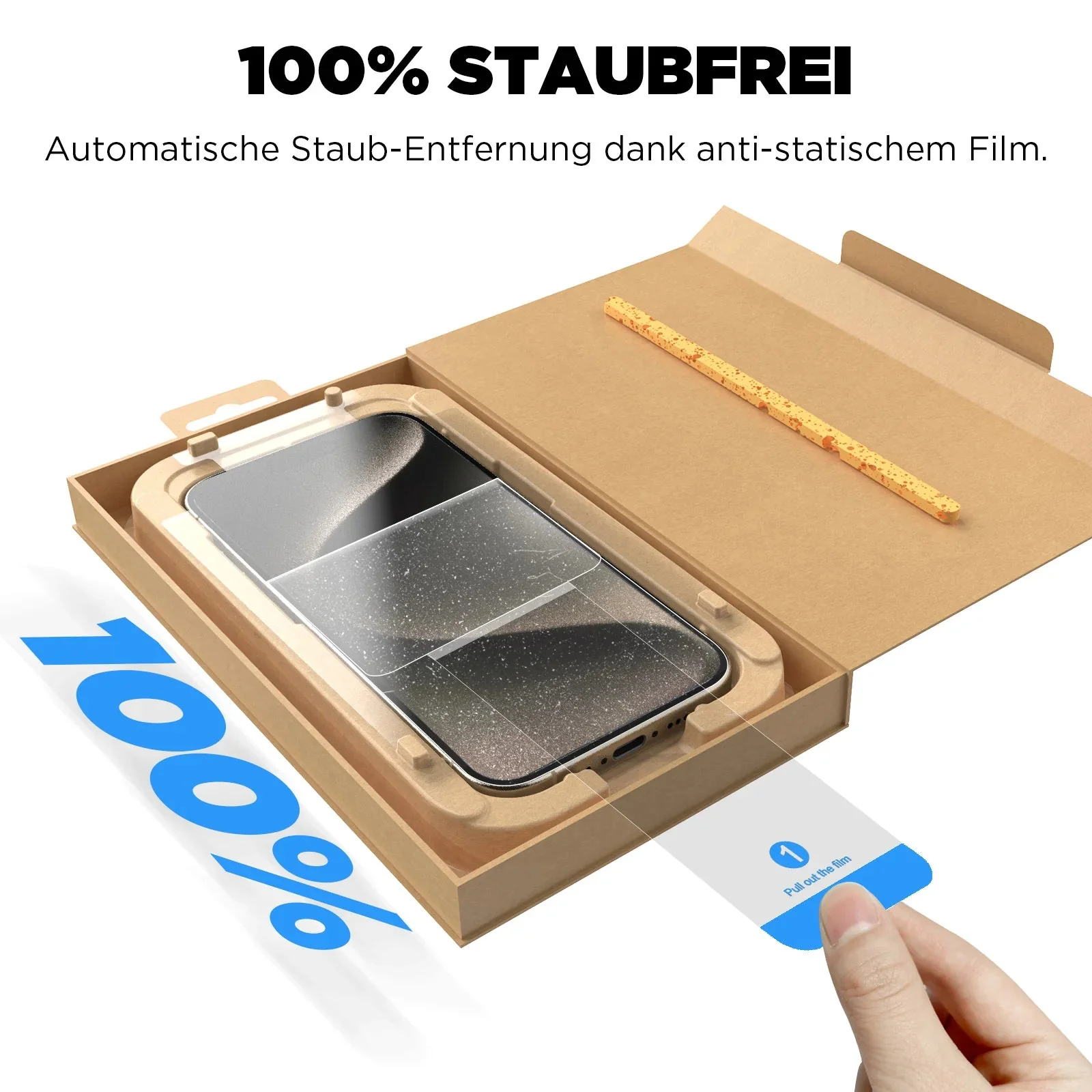 arktis 2er Set iPhone 13 Pro Max REVOLUTION Glas-Displayschutz - Image 3