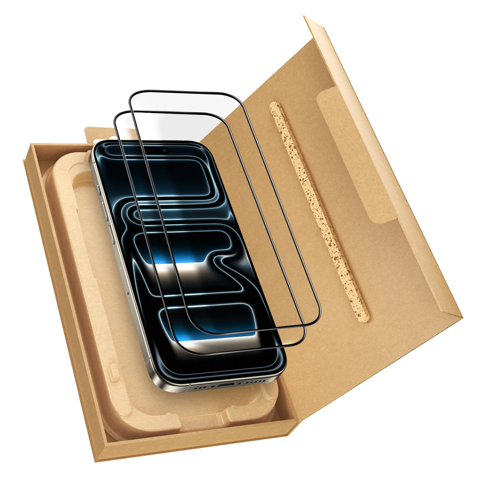 arktis 2er Set iPhone 17 Pro Max REVOLUTION Glas-Displayschutz