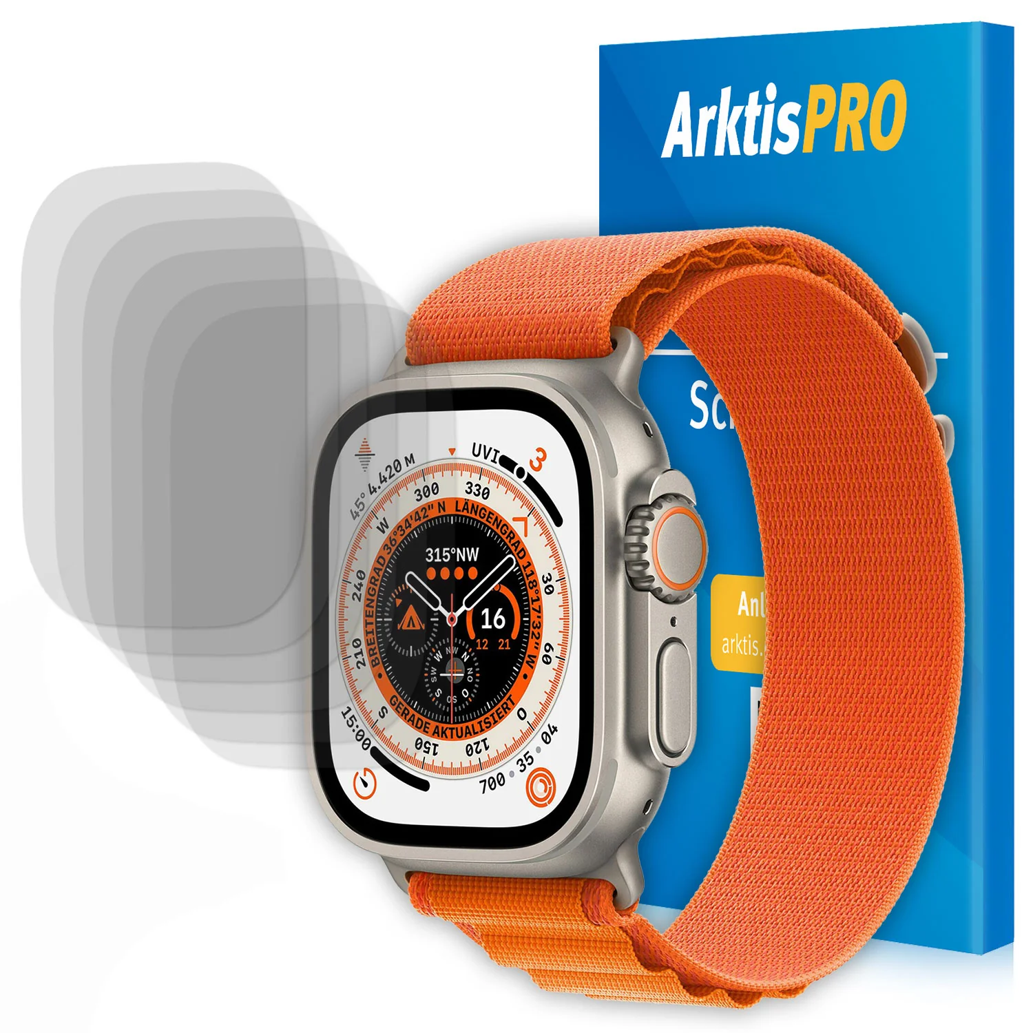 arktis Apple Watch Schutzfolie - Image 25