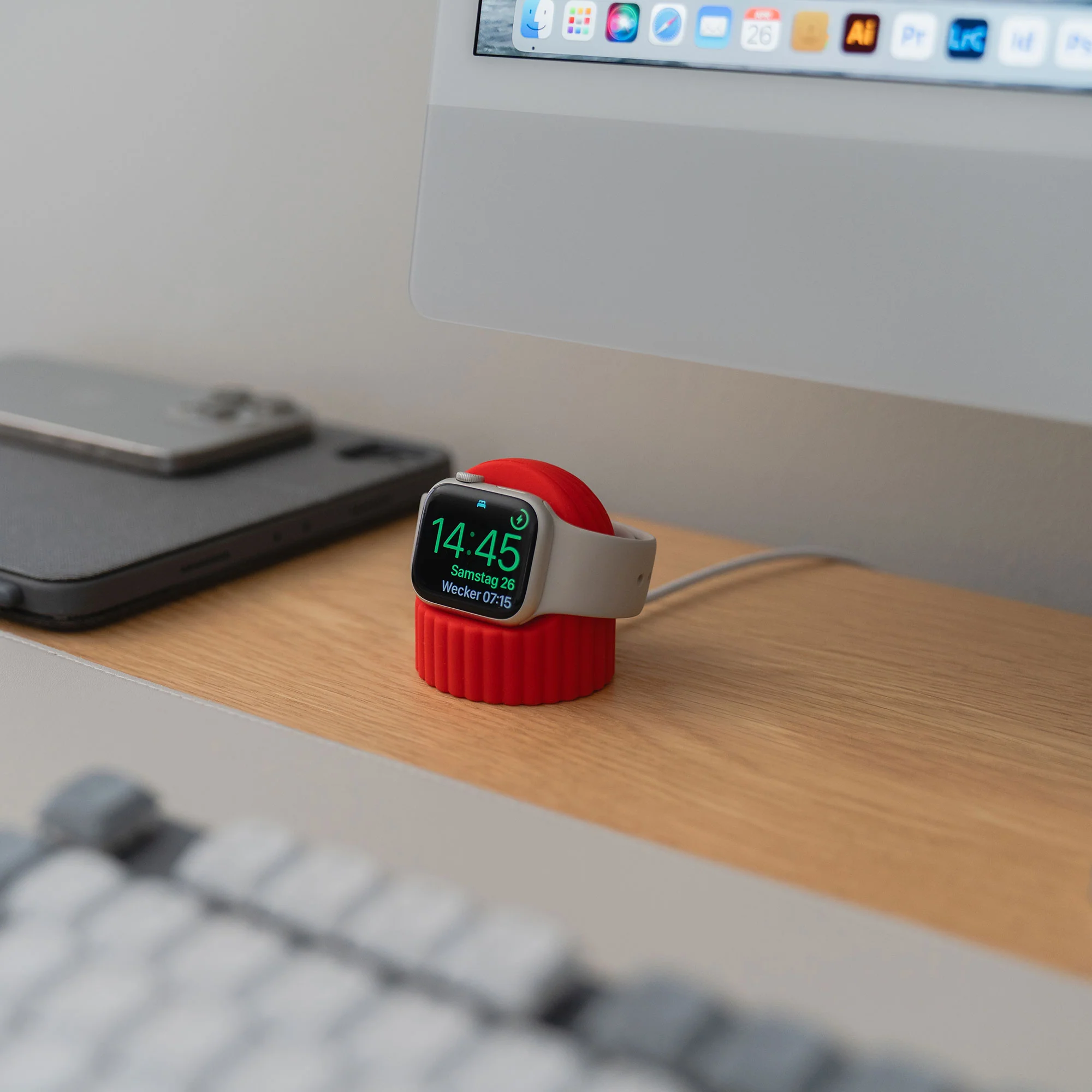 Arktis Apple Watch Silikon Dock "Luna" - Image 22