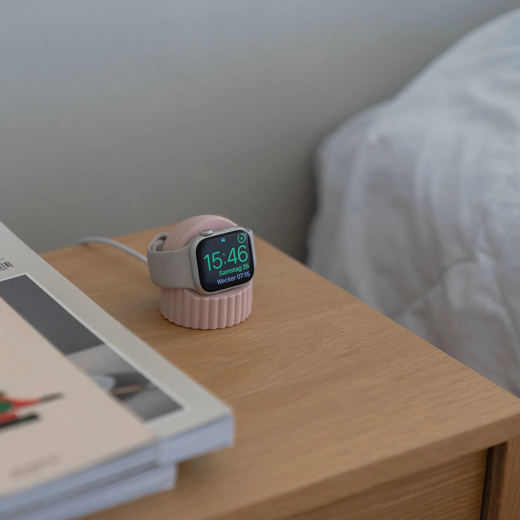Arktis Apple Watch Silikon Dock "Luna" - Image 26