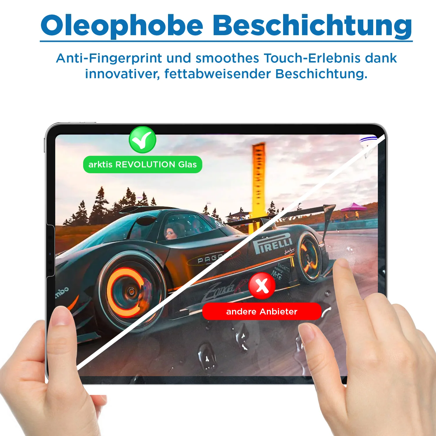 arktis iPad REVOLUTION Glas-Displayschutz - Image 7