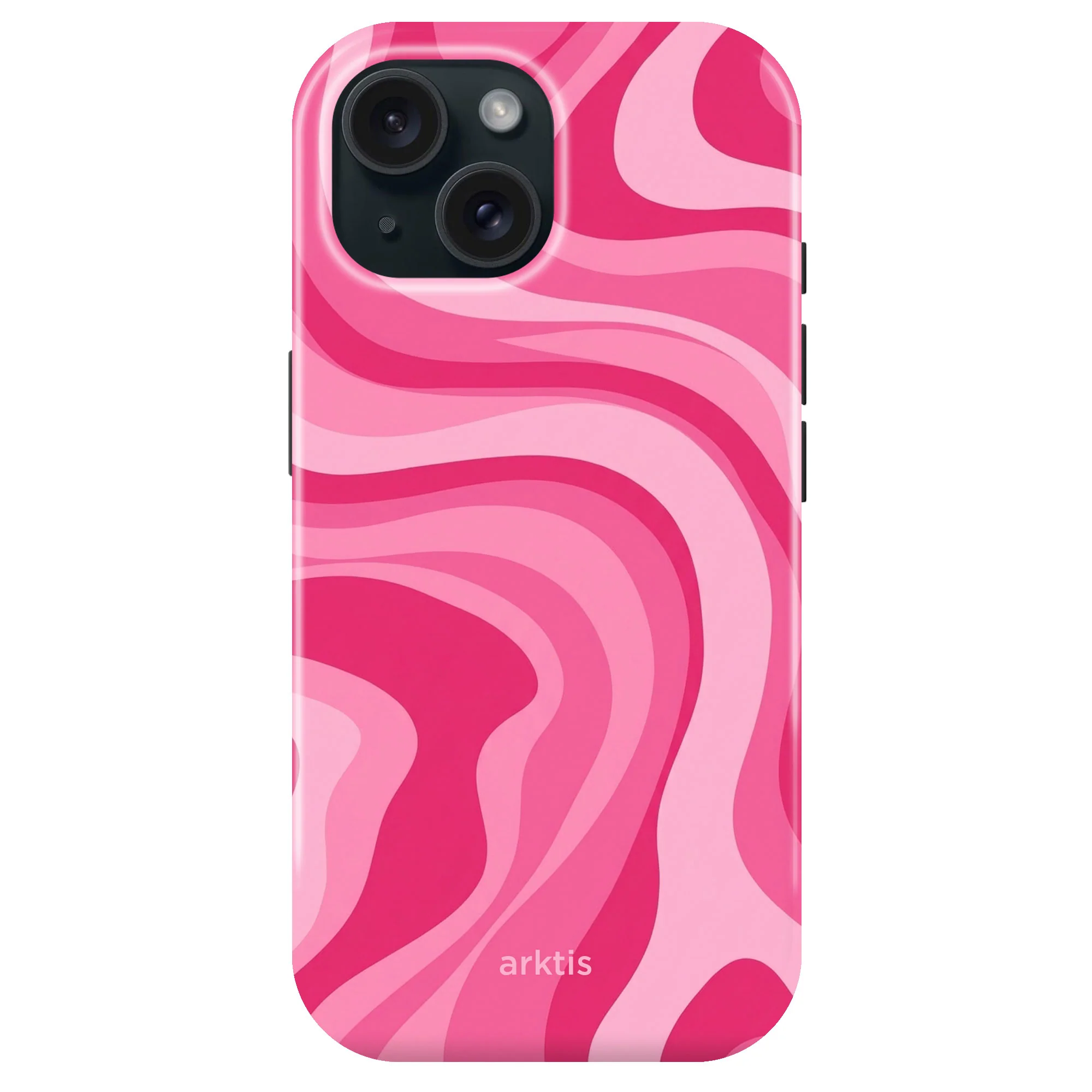 arktis iPhone 14 Hülle - Aura Pink