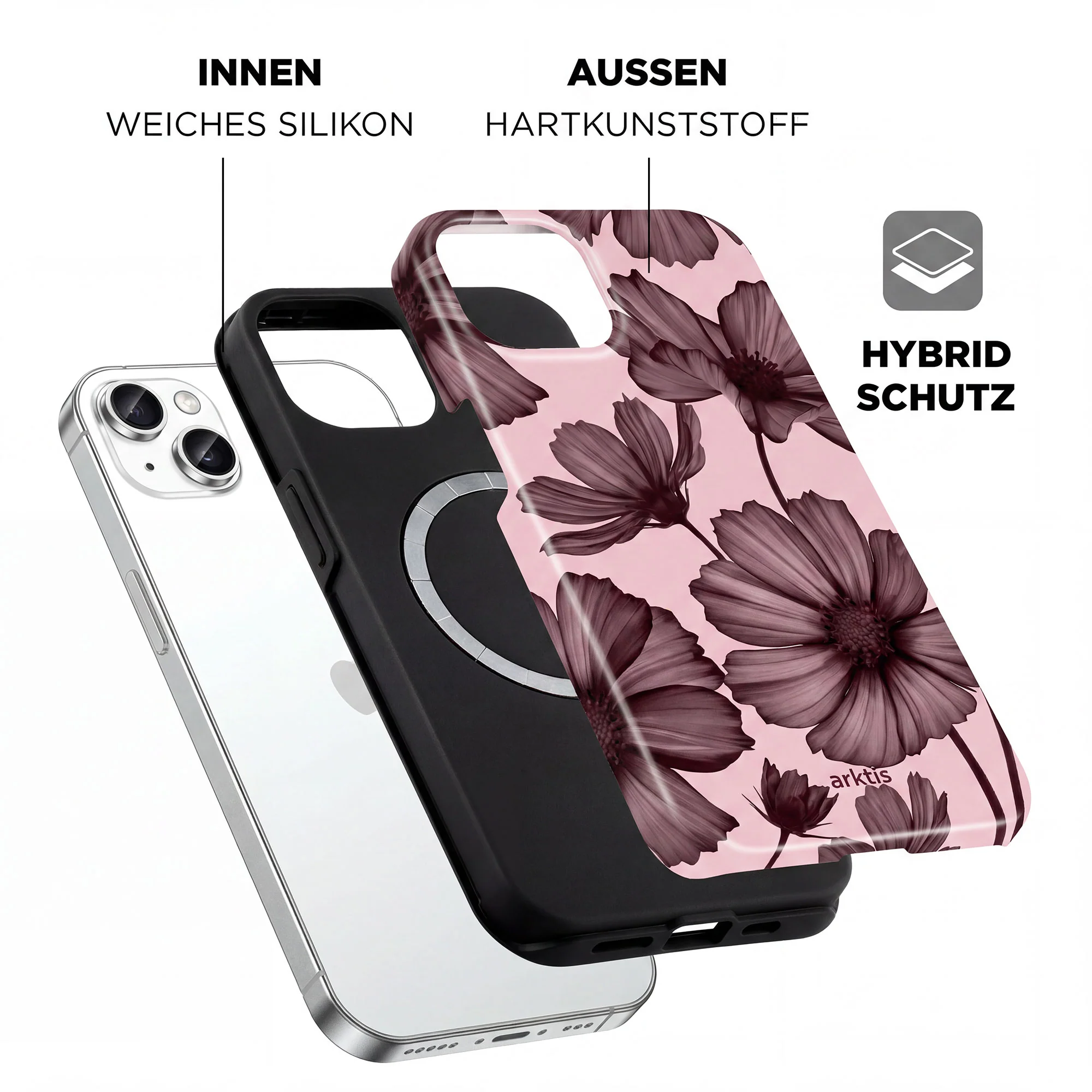 arktis iPhone 15 Hülle - Bloom Case - Image 2