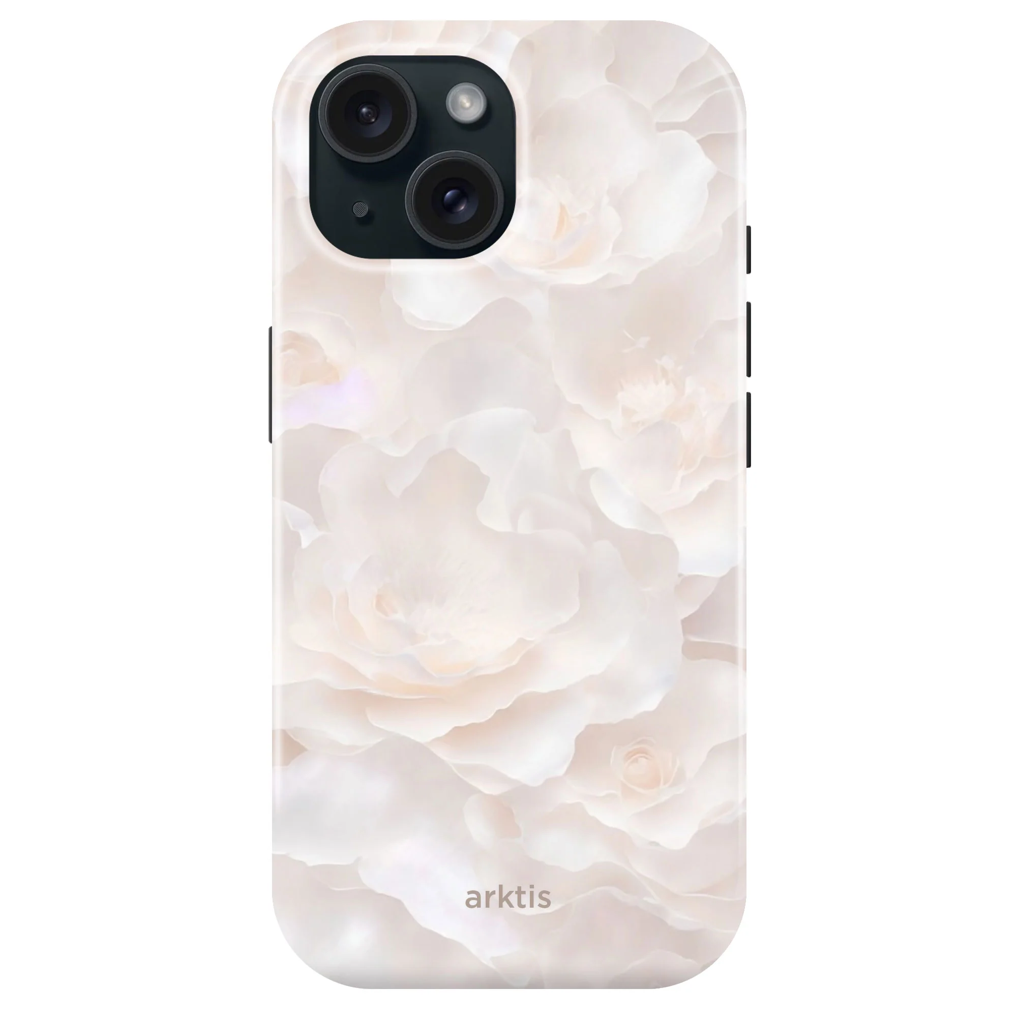 arktis iPhone 14 Hülle - Marble Flower