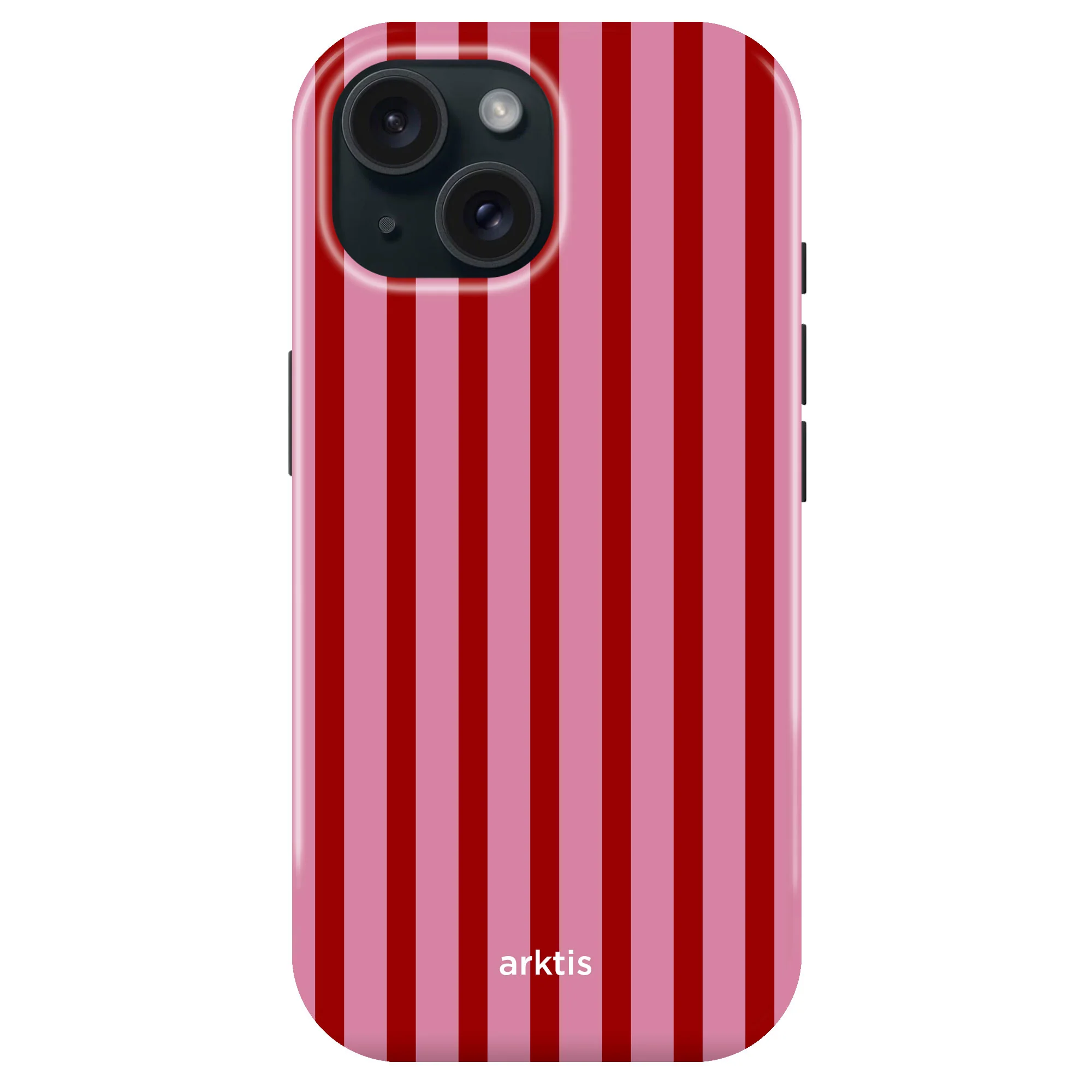 arktis iPhone 15 Hülle - Stripes