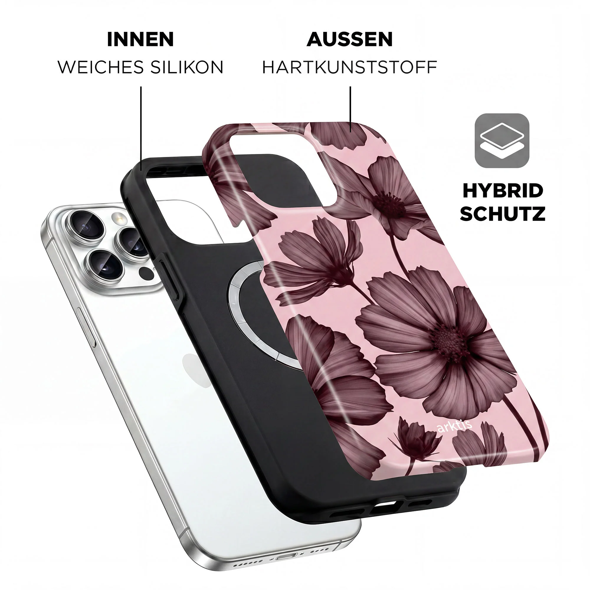 arktis iPhone 14 Pro Hülle - Bloom Case - Image 2