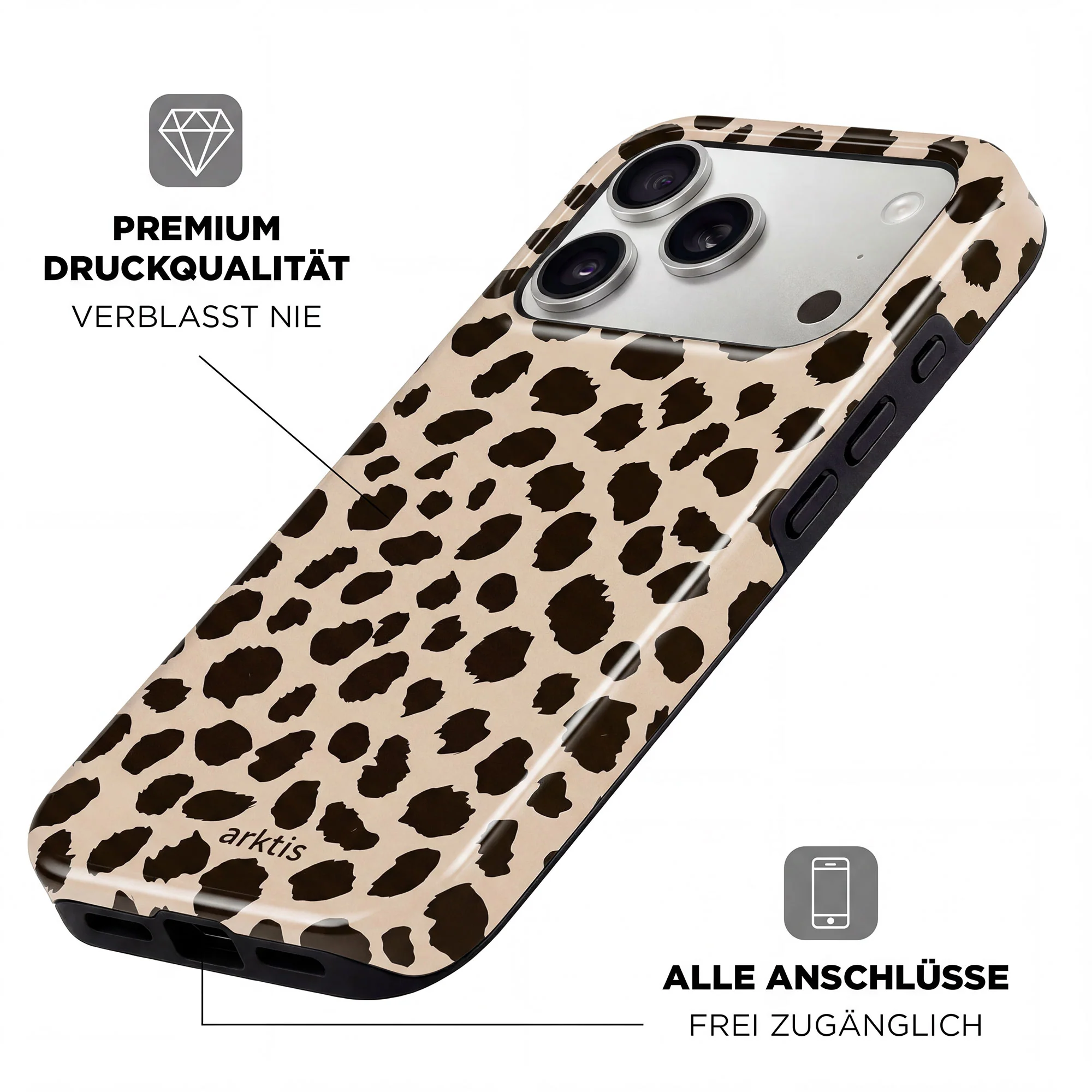 arktis iPhone 16 Hülle - Cheetah - Image 3