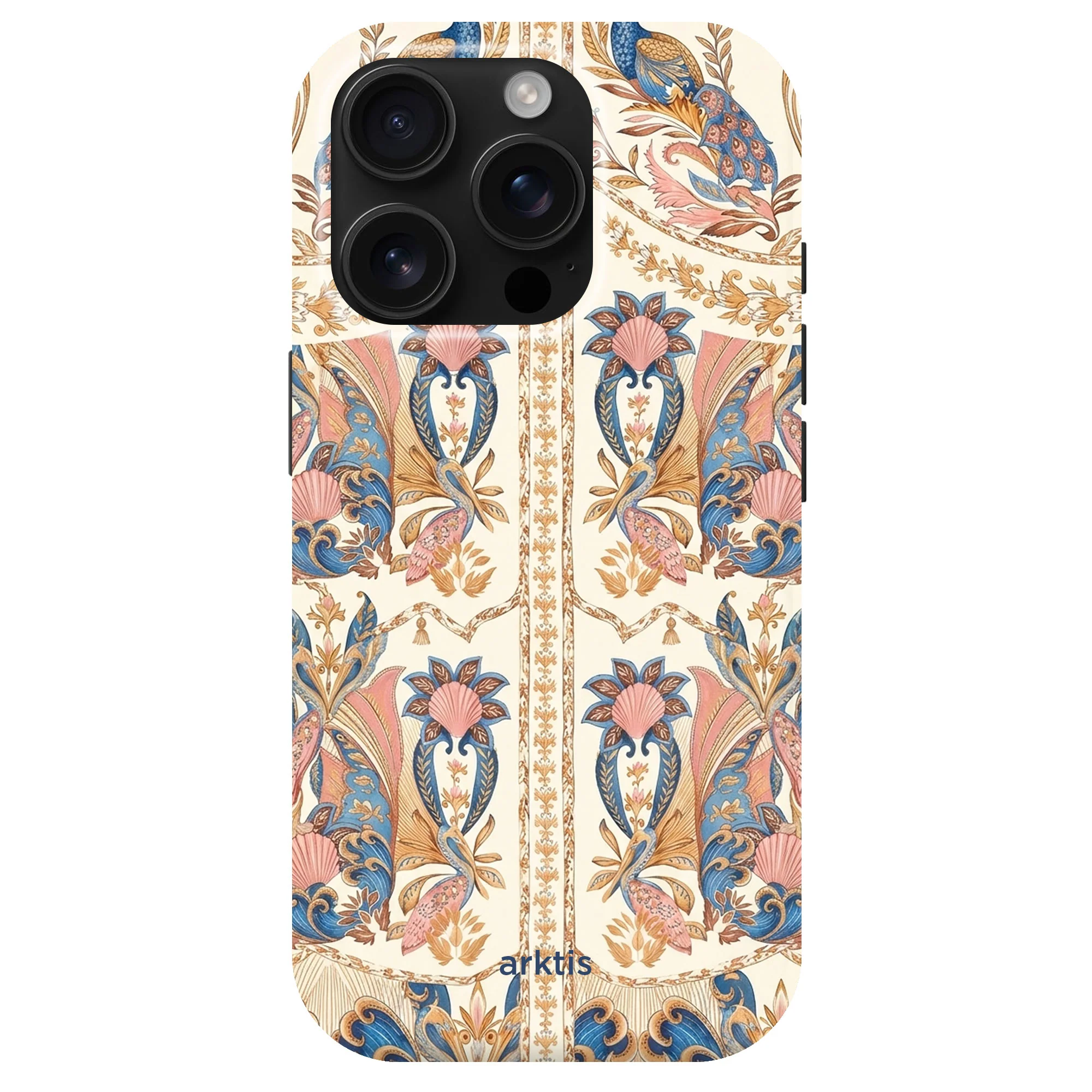 arktis iPhone 14 Pro Max Hülle - Peacock Palace