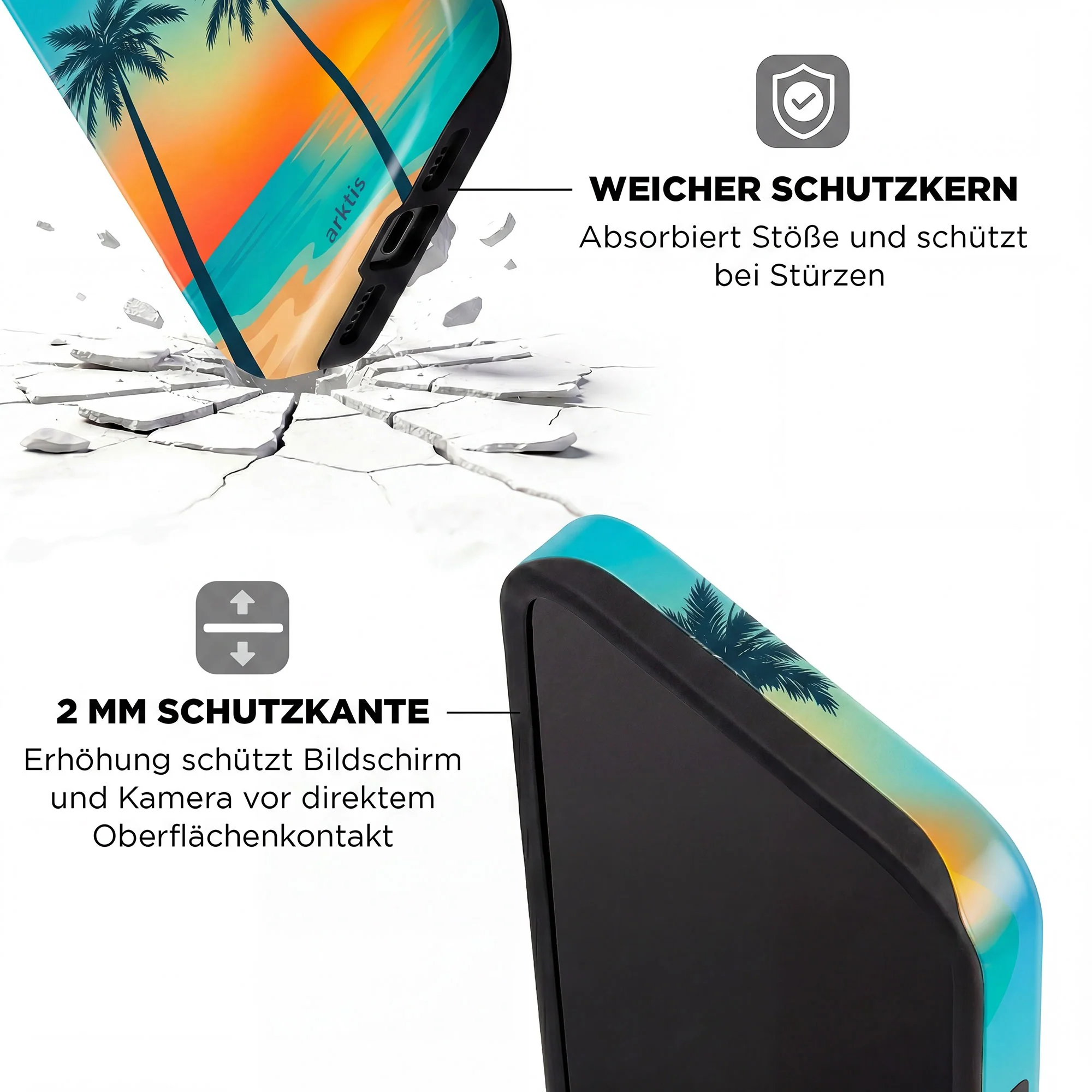 arktis iPhone 17 Pro Max Hülle - Sunset Beach - Image 4