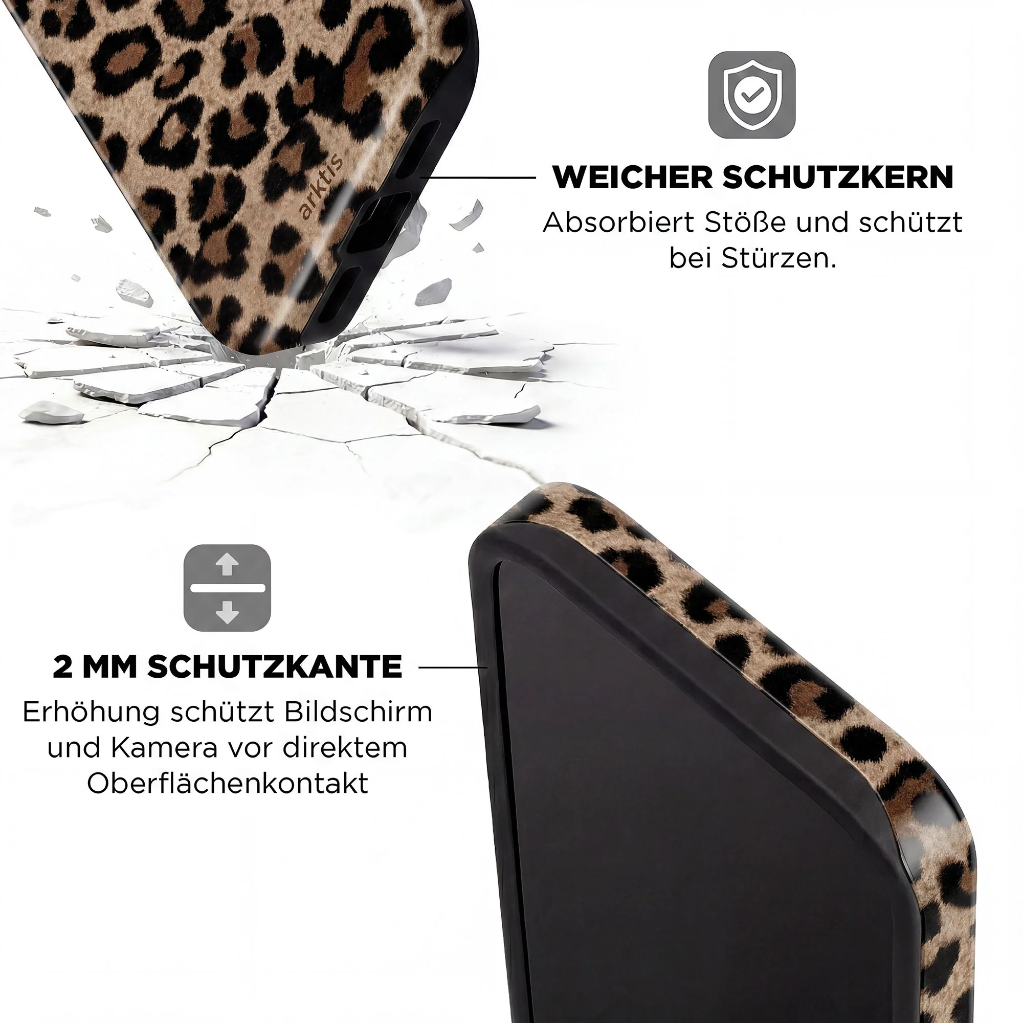 arktis iPhone 15 Hülle - Sweet Leopard - Image 4