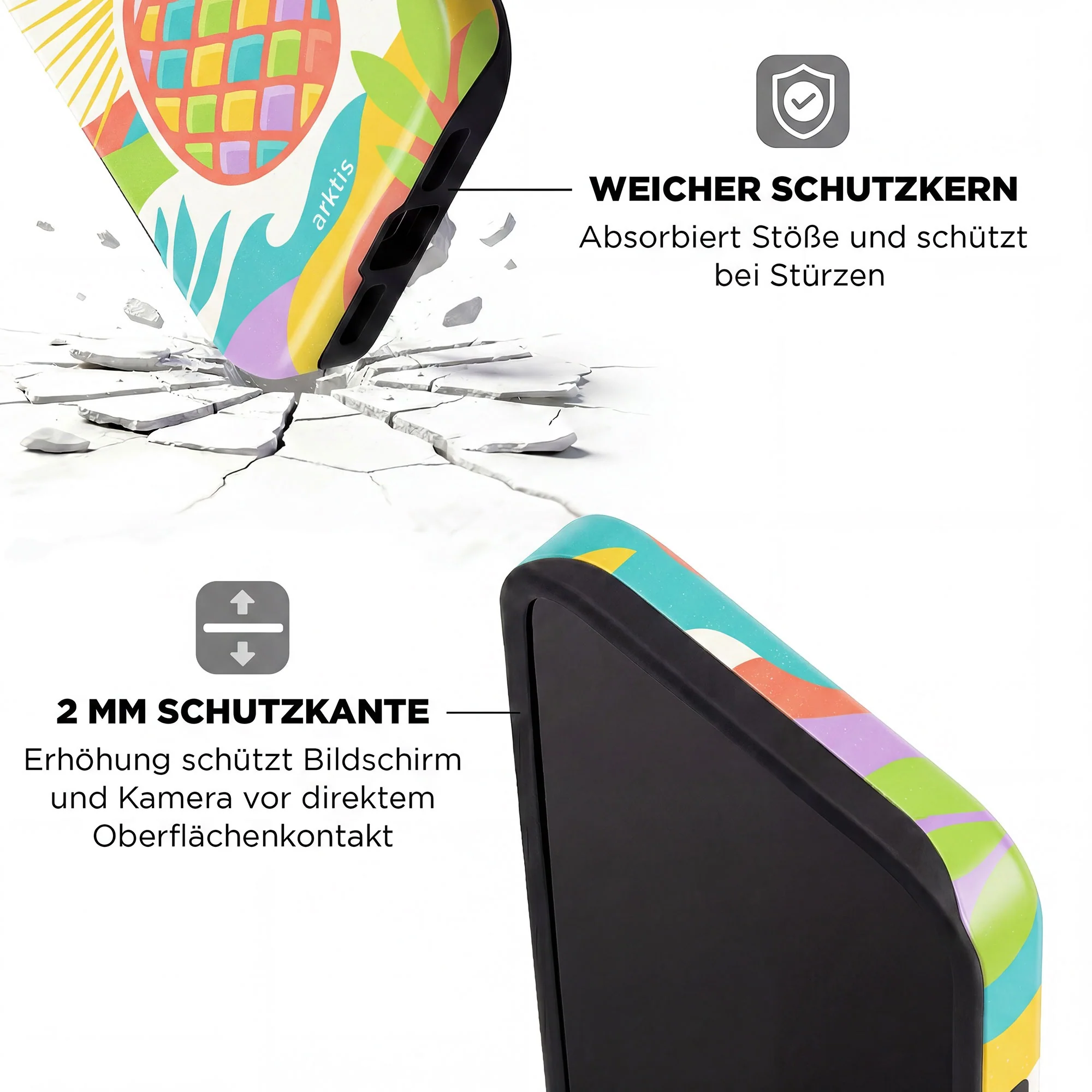 arktis iPhone 17 Pro Hülle - Tropic Pineapple - Image 4