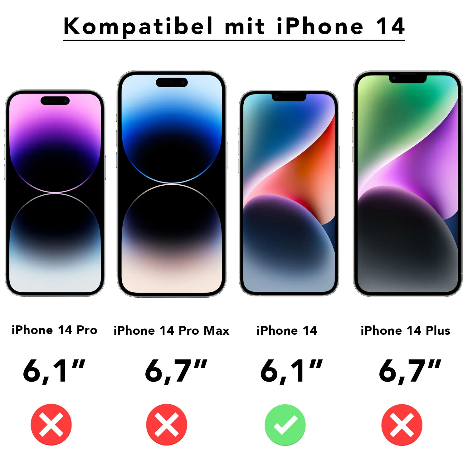 arktis 2er Set iPhone 14 REVOLUTION Glas-Displayschutz - Image 9