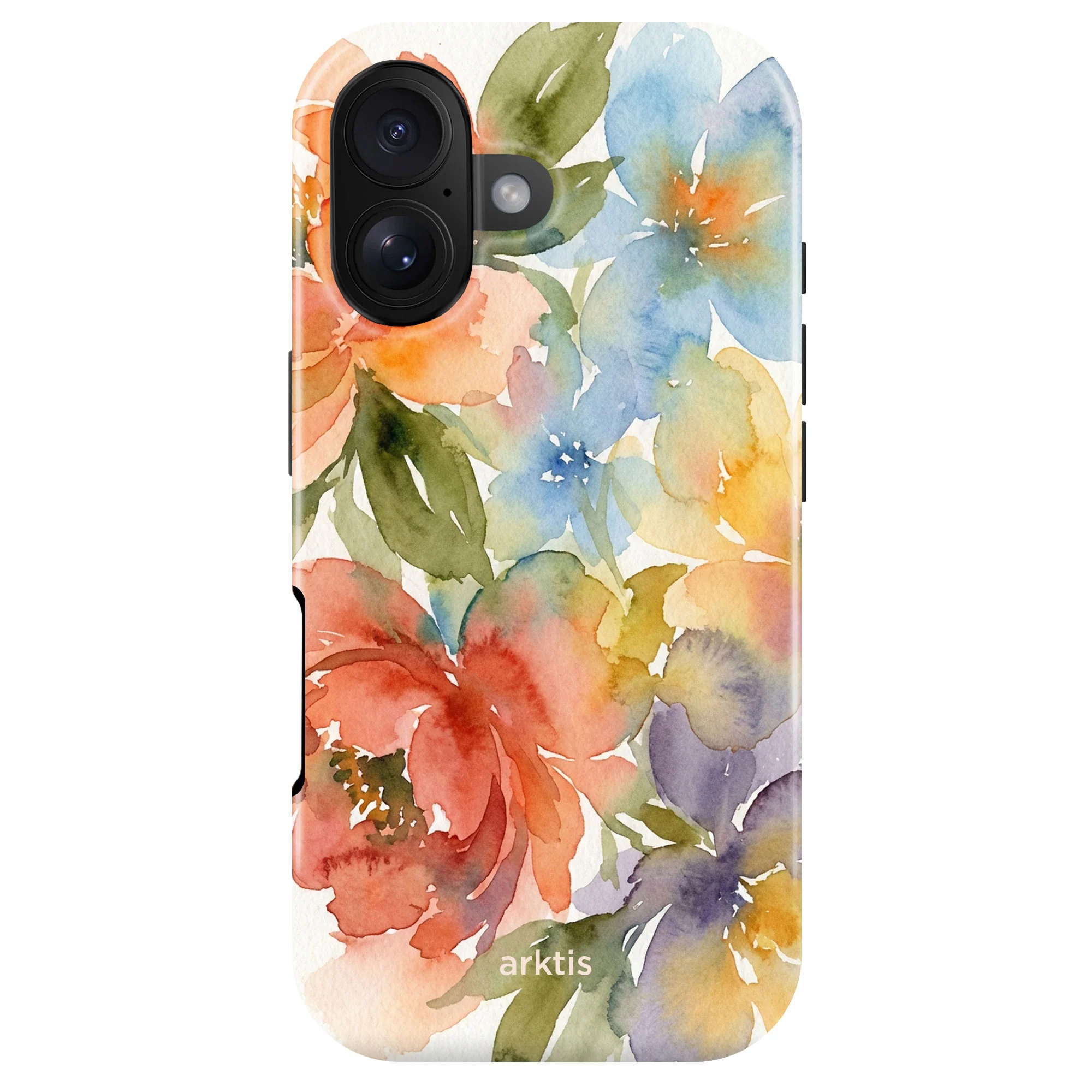 arktis iPhone 16 Hülle - Floral