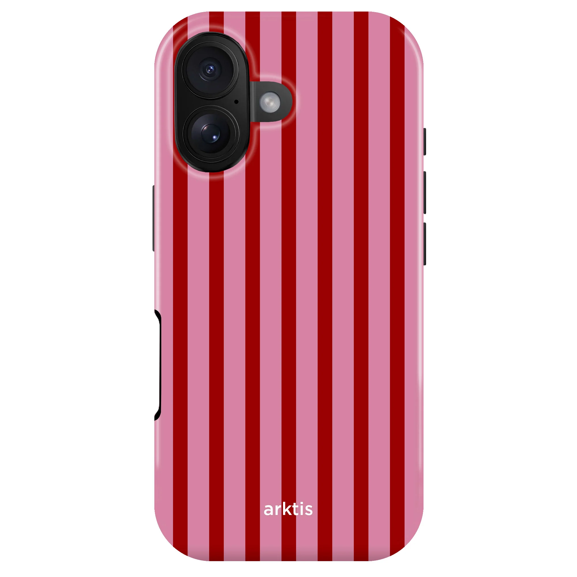 arktis iPhone 16 Hülle - Stripes