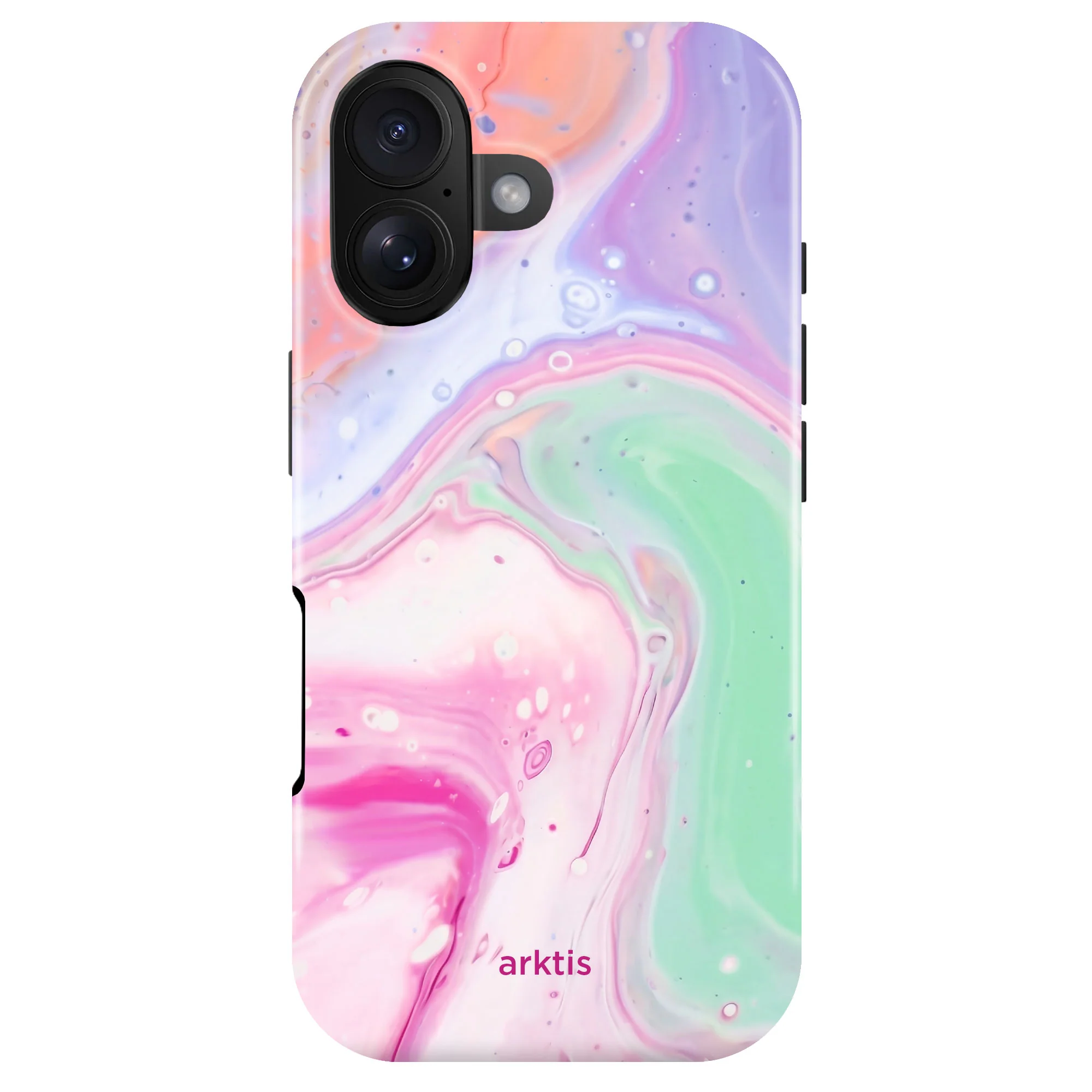 arktis iPhone 16 Hülle - Neo Marble