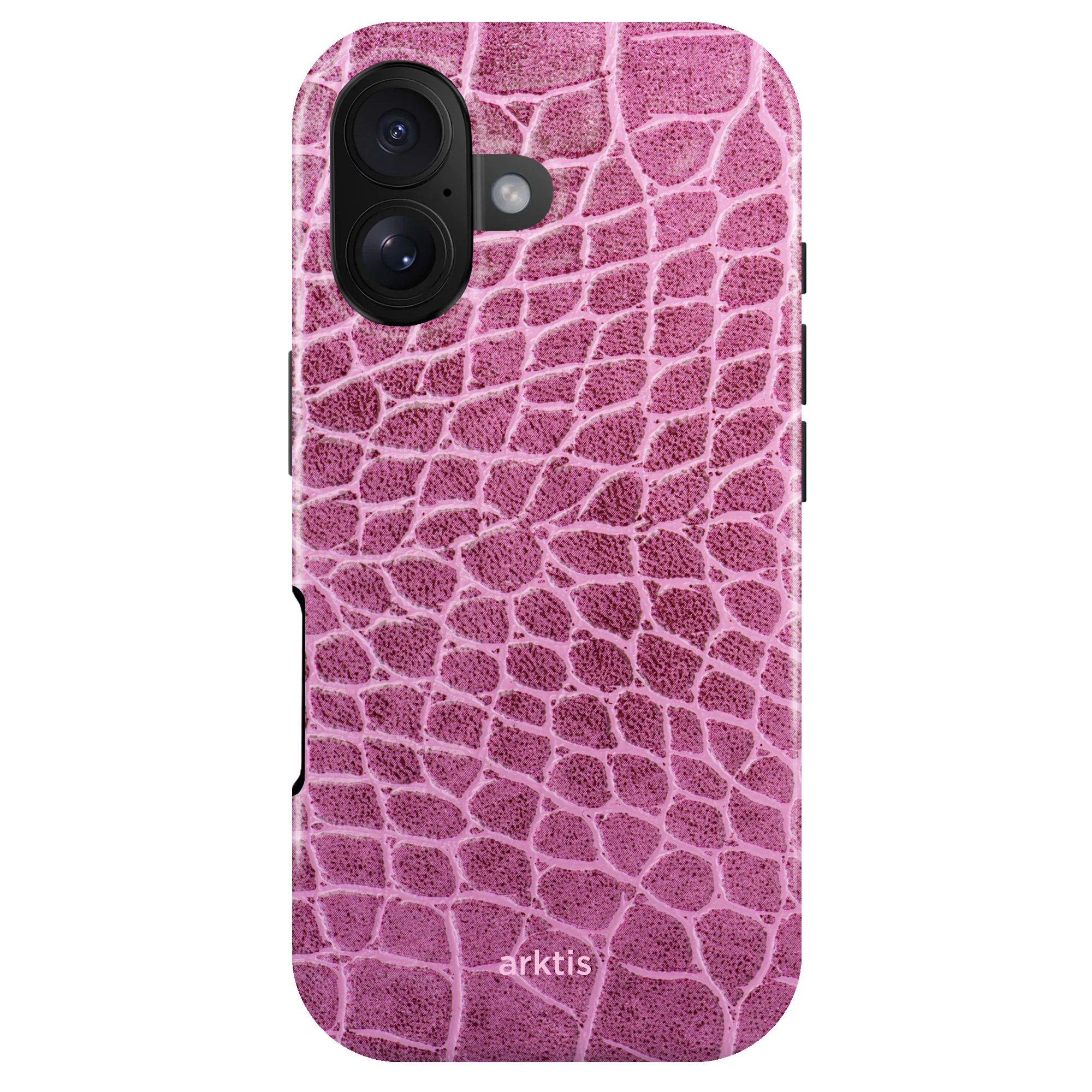 arktis iPhone 16 Hülle - Pink Lizard