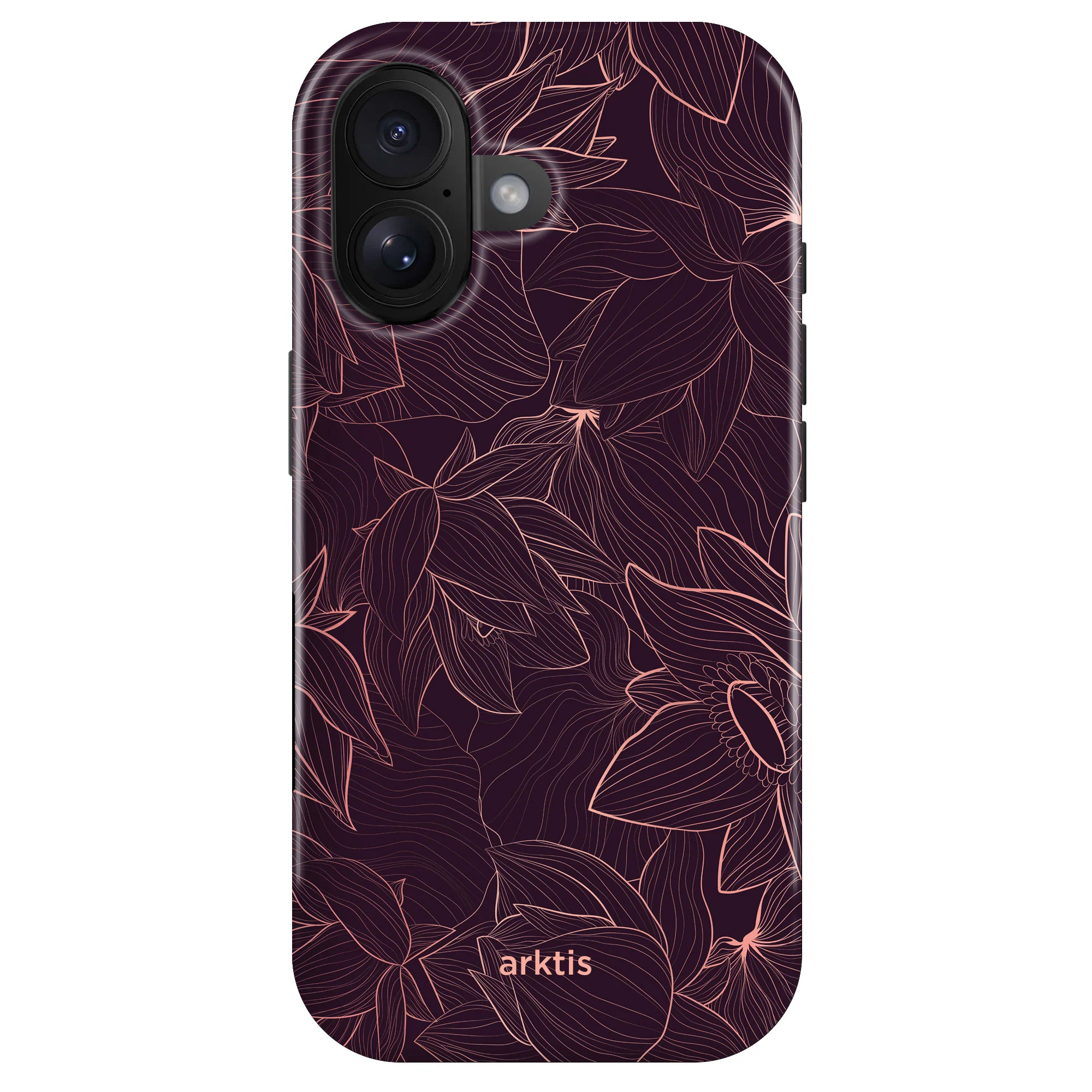 arktis iPhone 16 Plus Hülle - Floral Beauty
