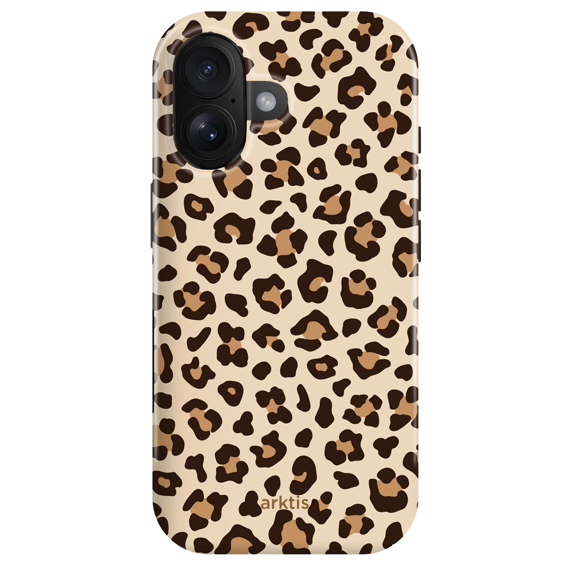 arktis iPhone 16 Plus Hülle - Leopard