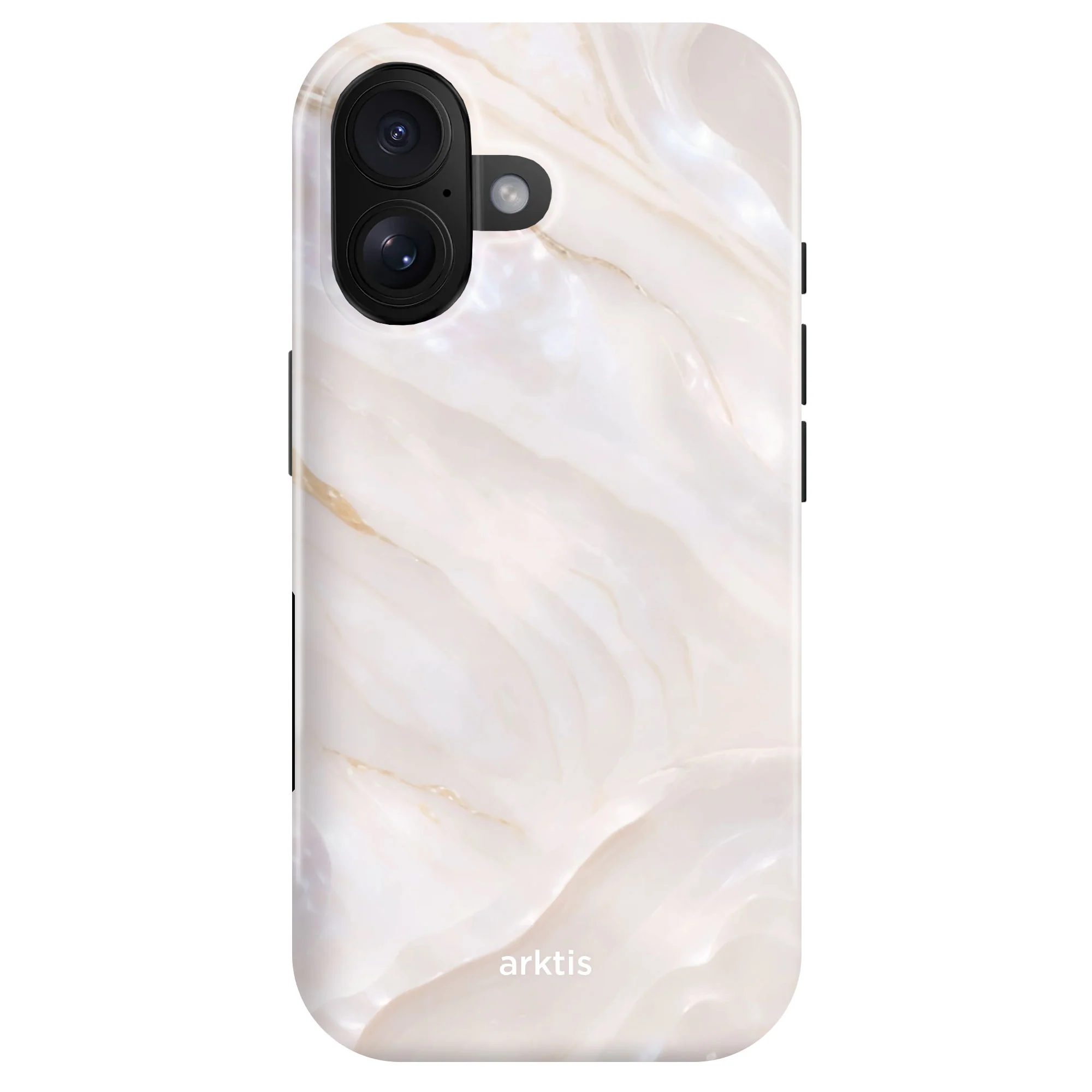 arktis iPhone 16 Plus Hülle - Smooth Marble