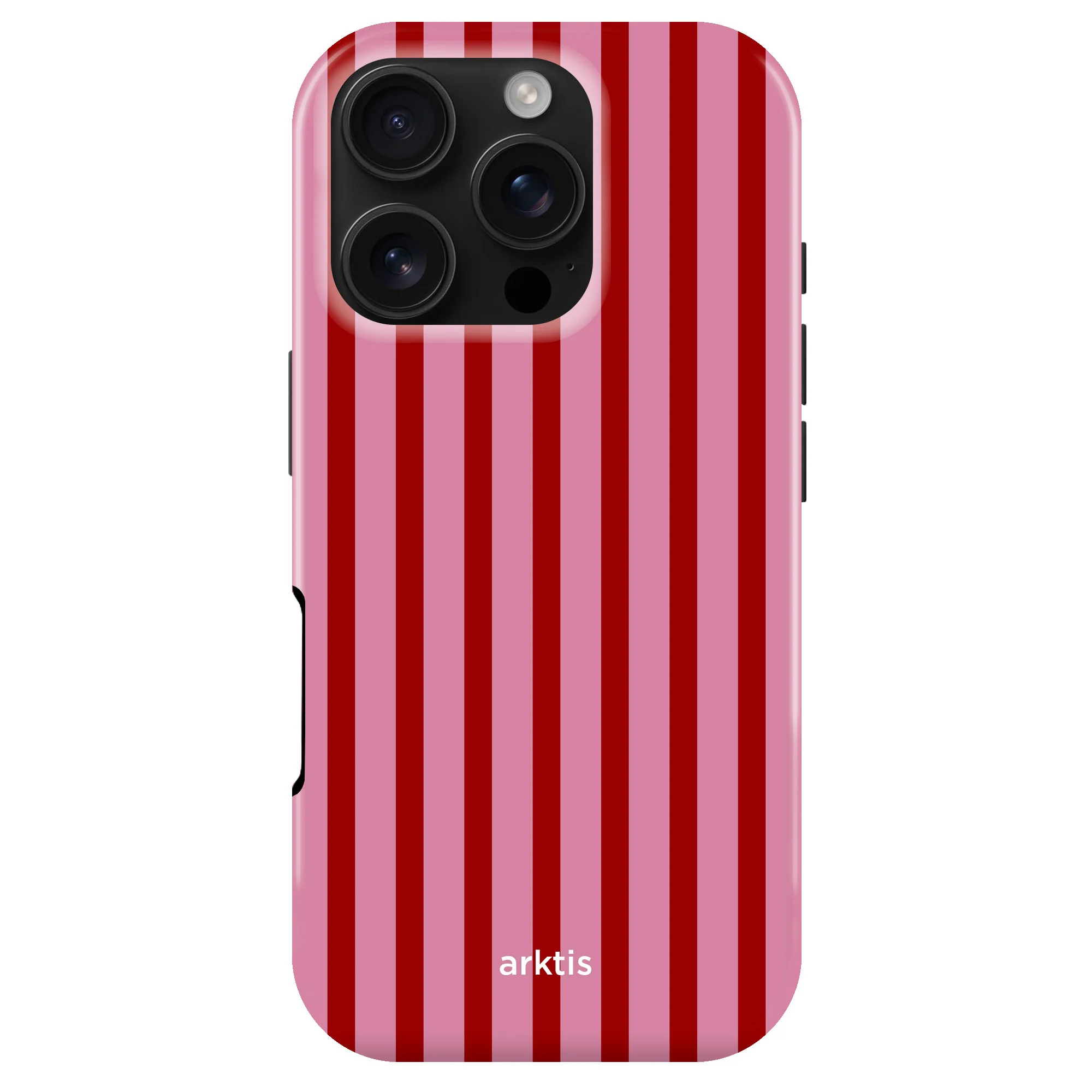 arktis iPhone 16 Pro Hülle - Stripes