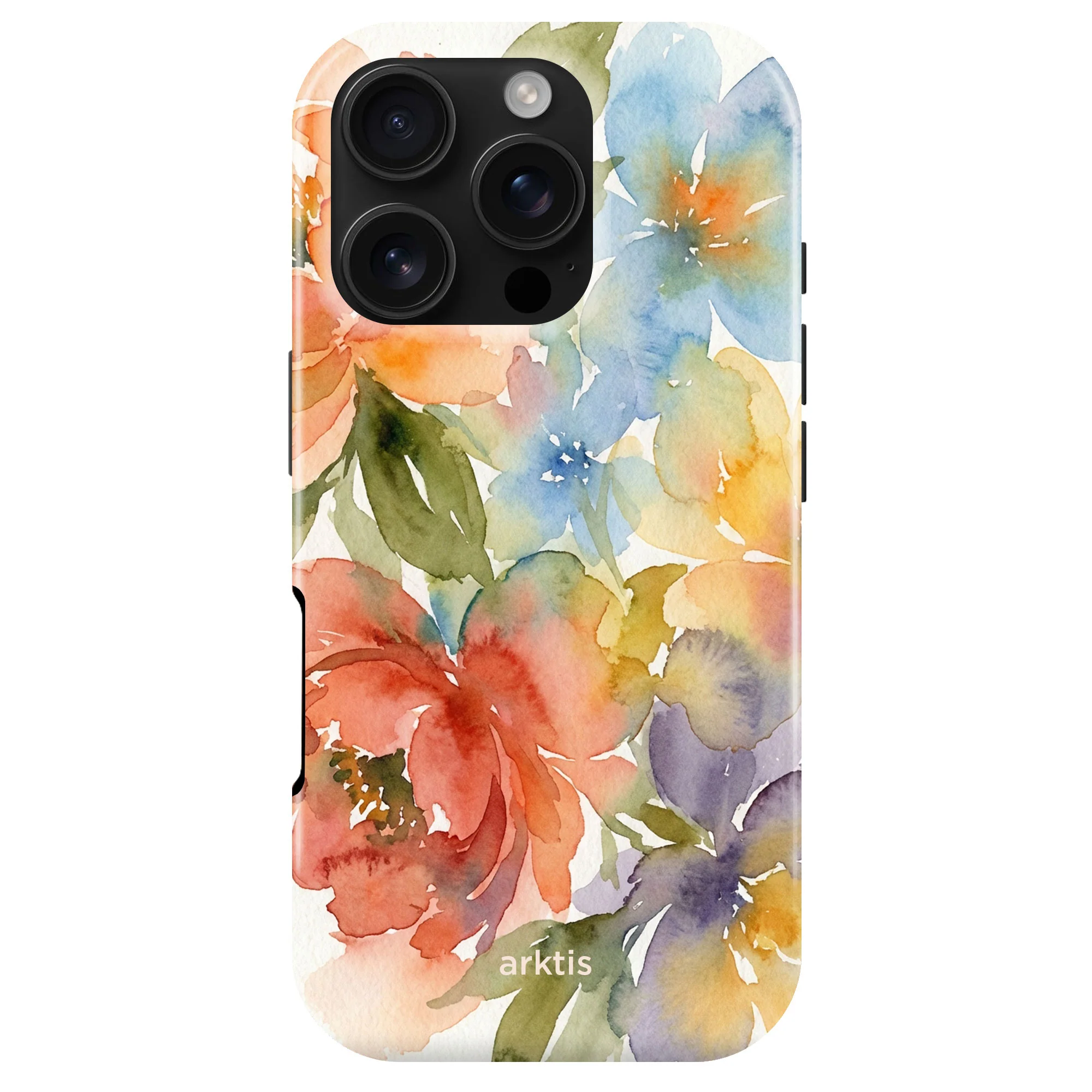 arktis iPhone 16 Pro Hülle - Floral