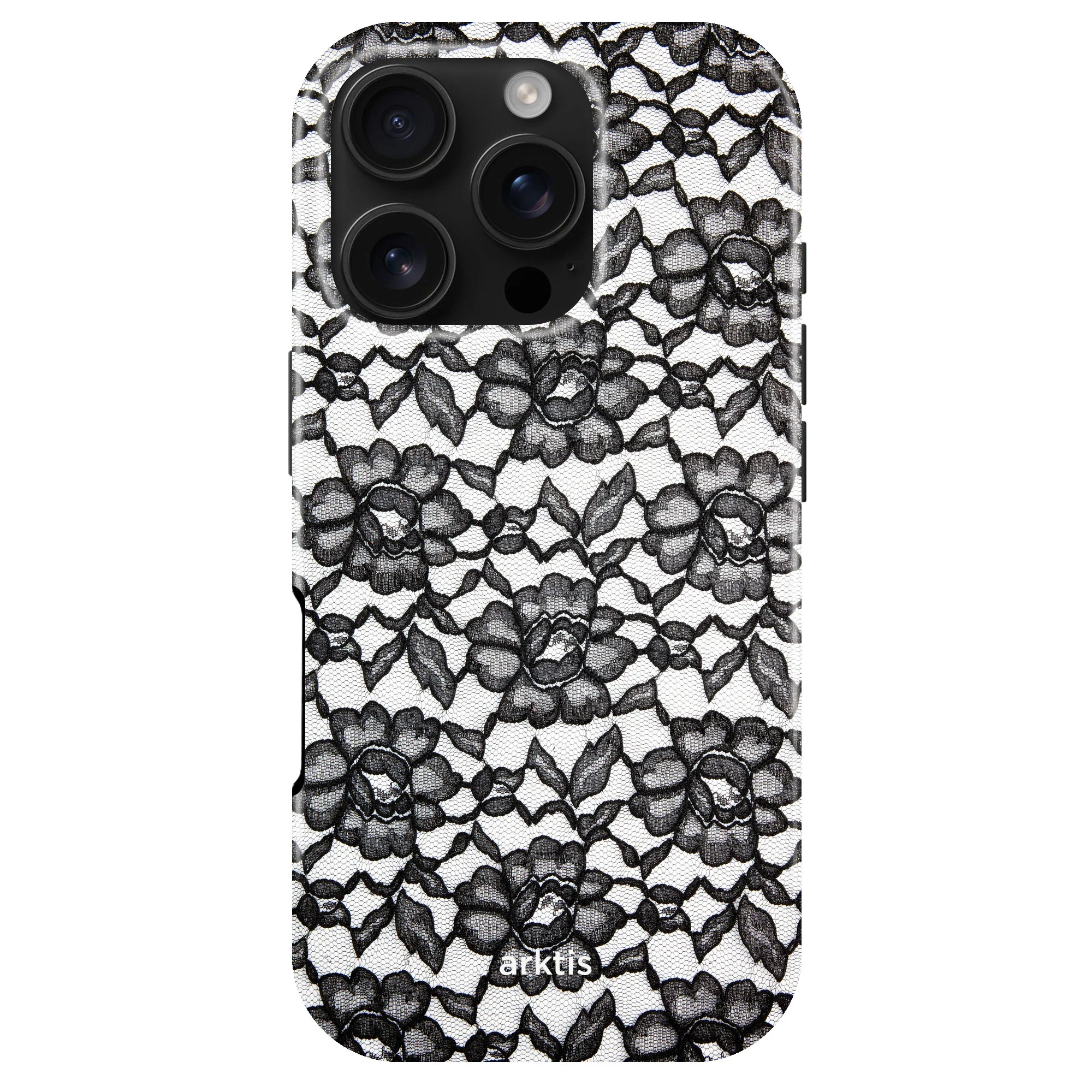 arktis iPhone 16 Pro Max Hülle - Dark Rose