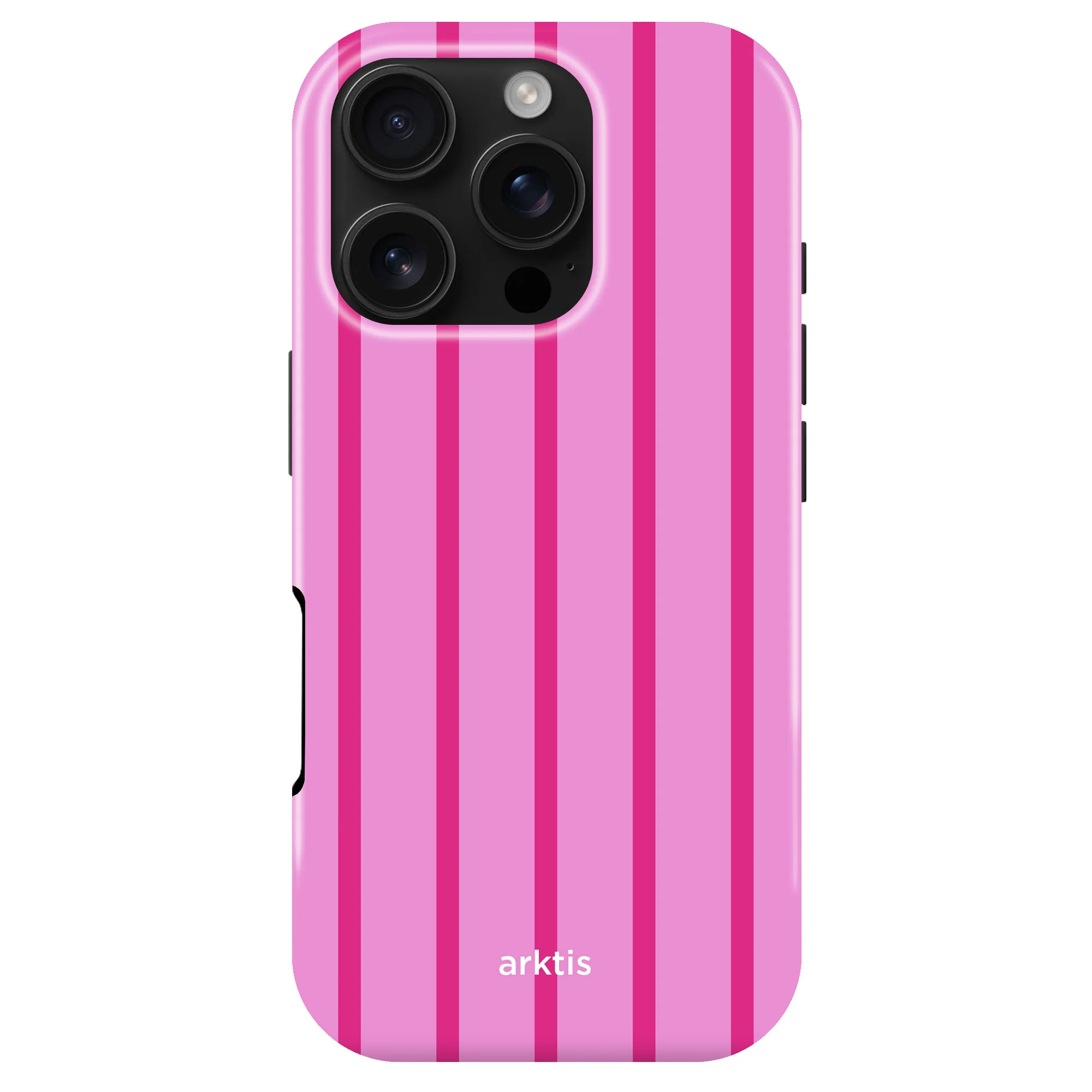 arktis iPhone 16 Pro Hülle - Lady Stripes
