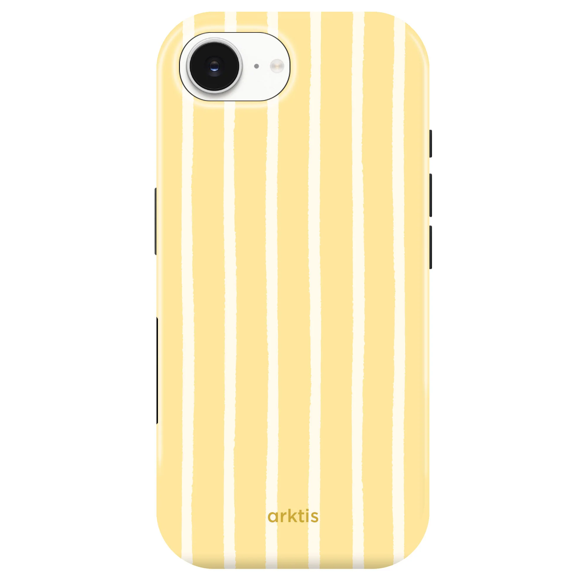 arktis iPhone 16e Hülle - Sunny Stripes