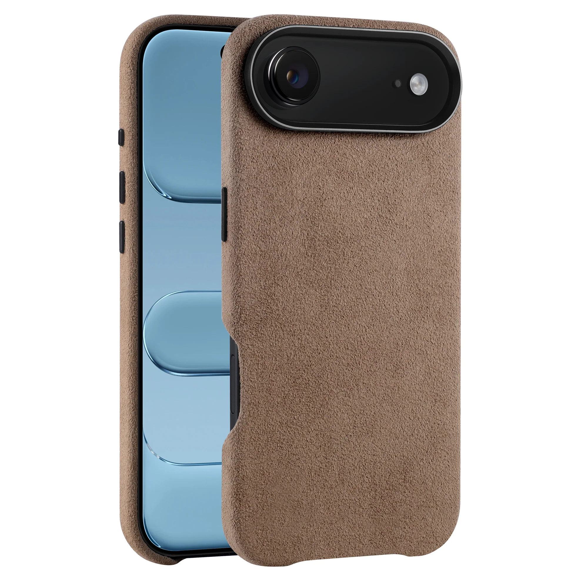 arktis iPhone Air Hülle aus Alcantara