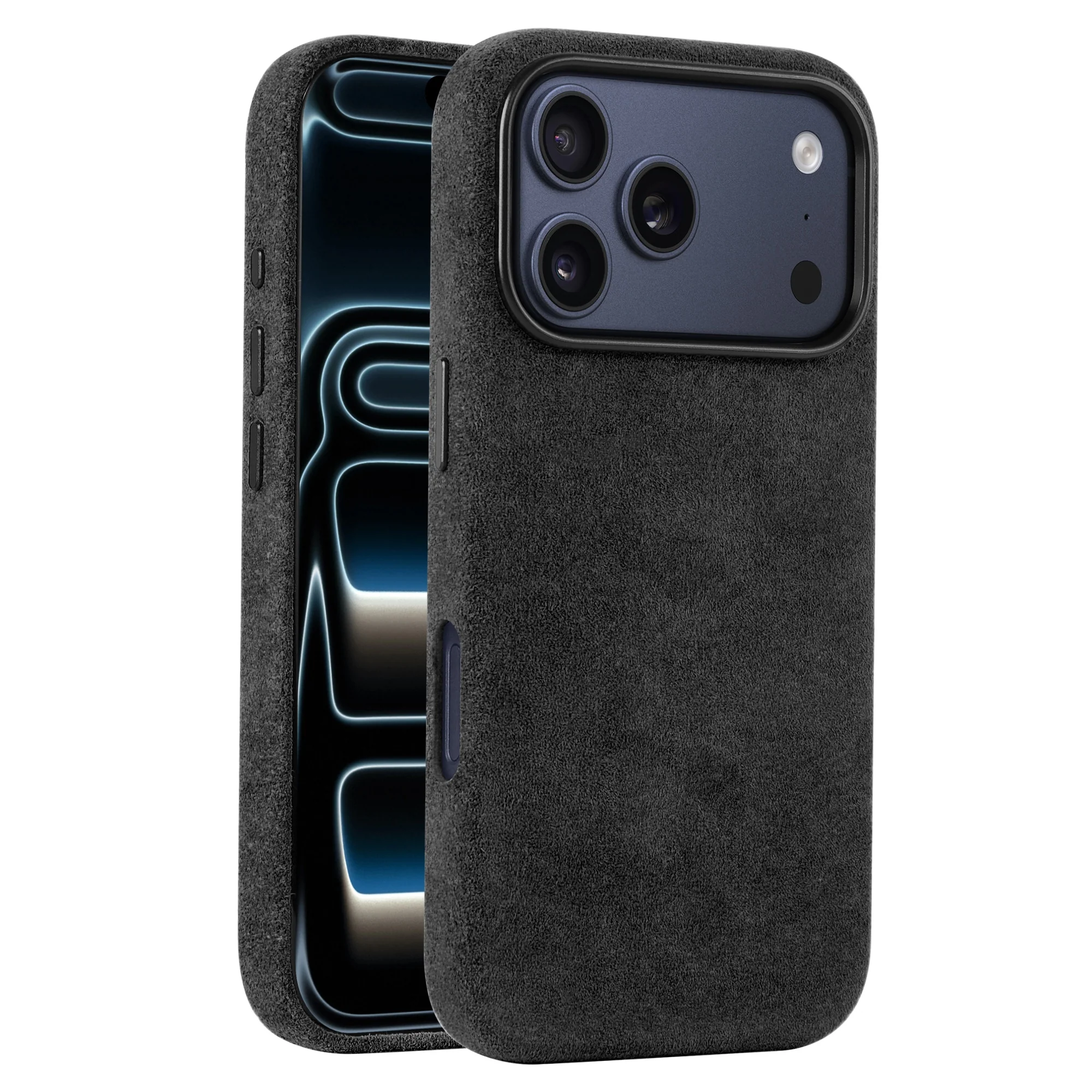 arktis iPhone 17 Pro Hülle aus Alcantara