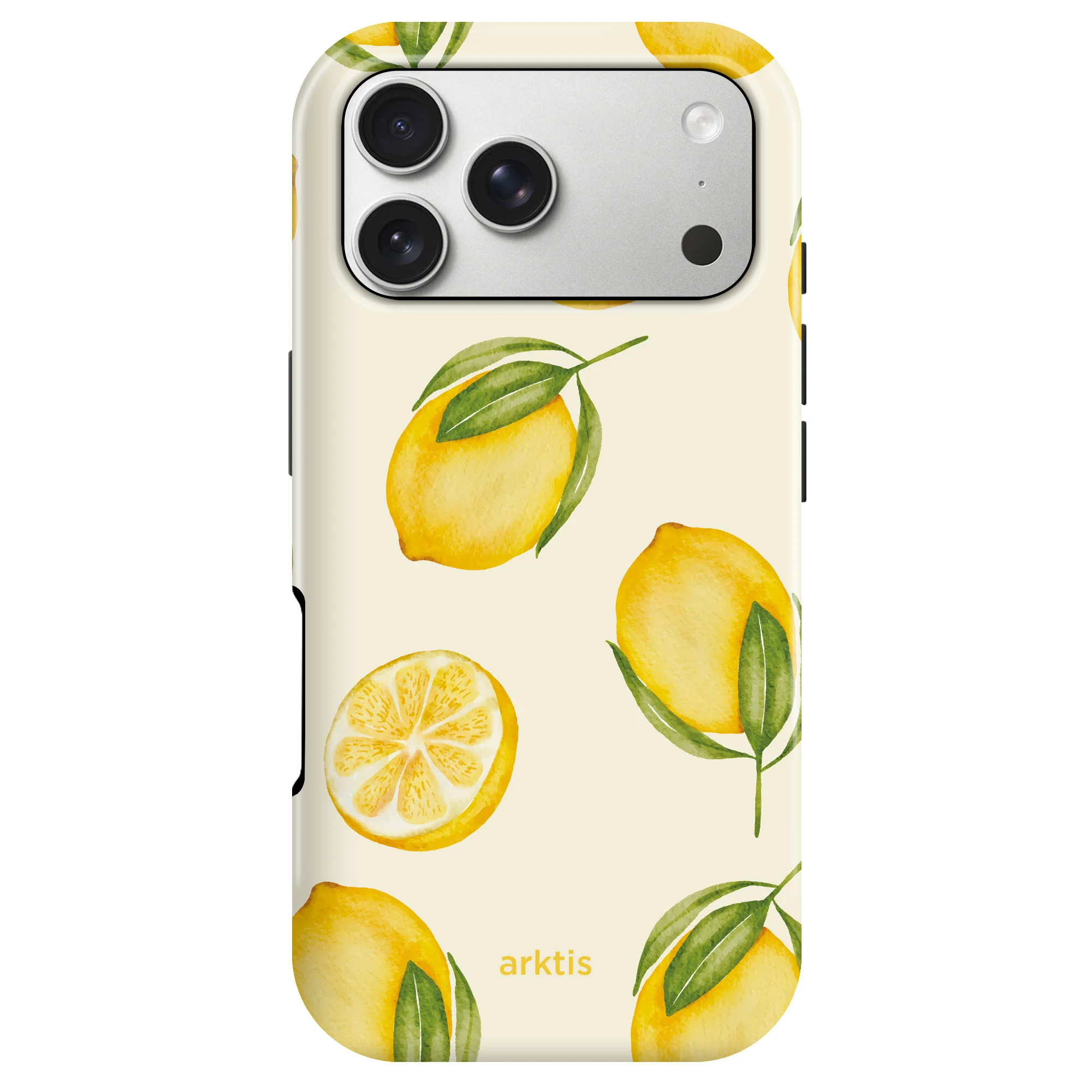 arktis iPhone 17 Pro Hülle - Lemon