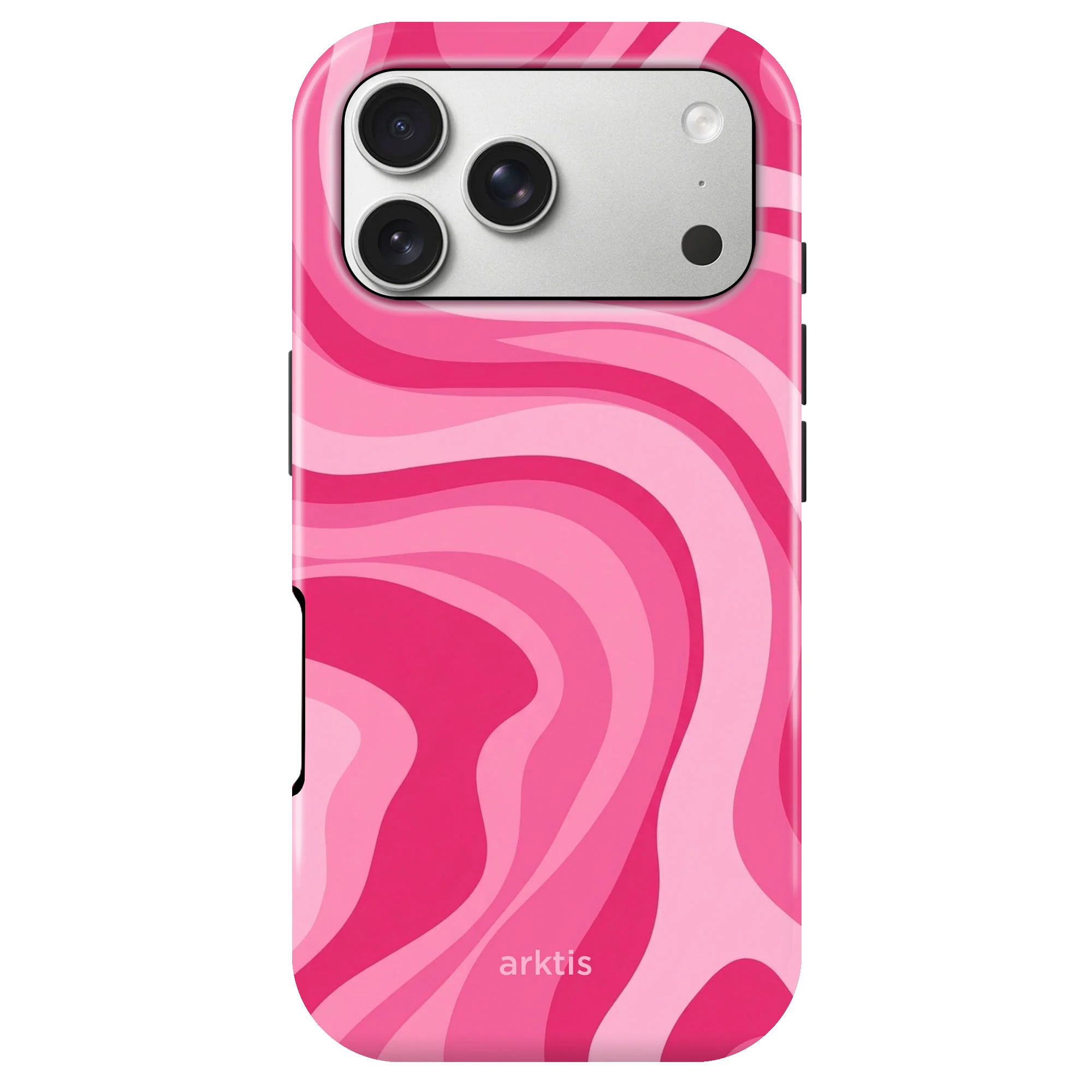 arktis iPhone 17 Pro Max Hülle - Aura Pink