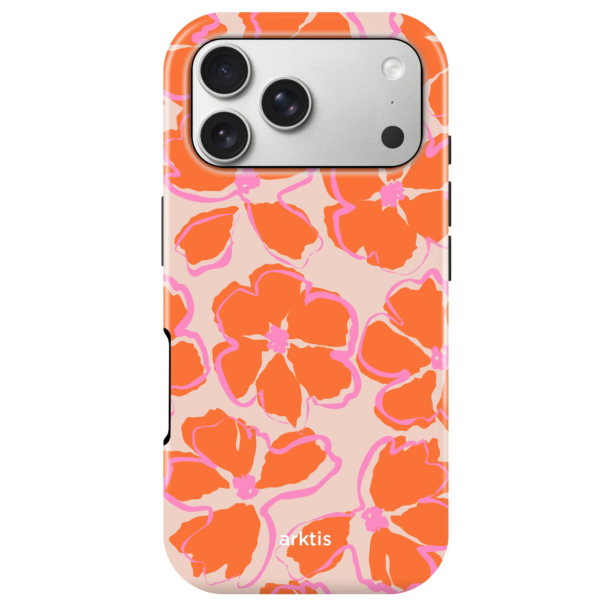 arktis iPhone 17 Pro Max Hülle - Orange Mallow