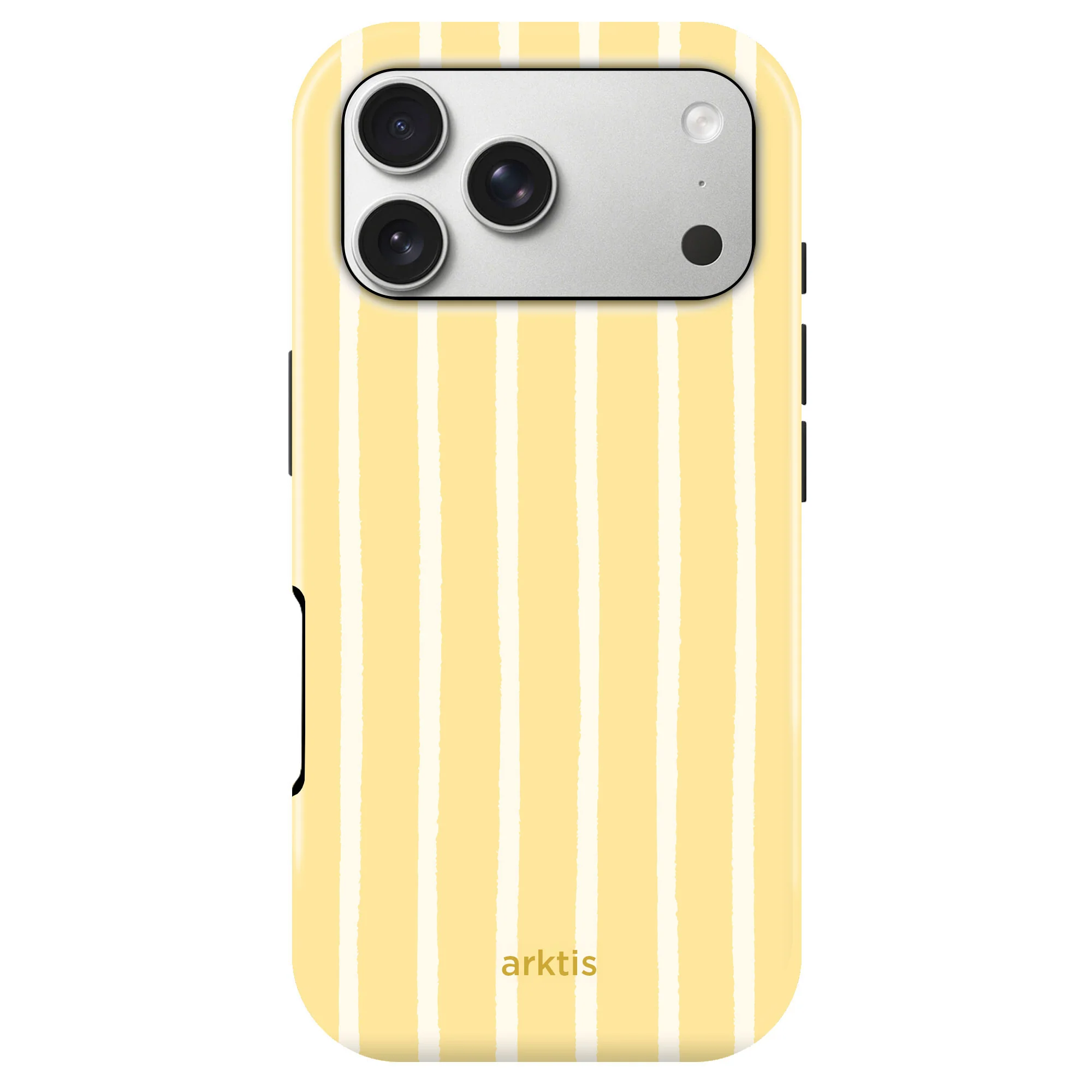 arktis iPhone 17 Pro Hülle - Sunny Stripes