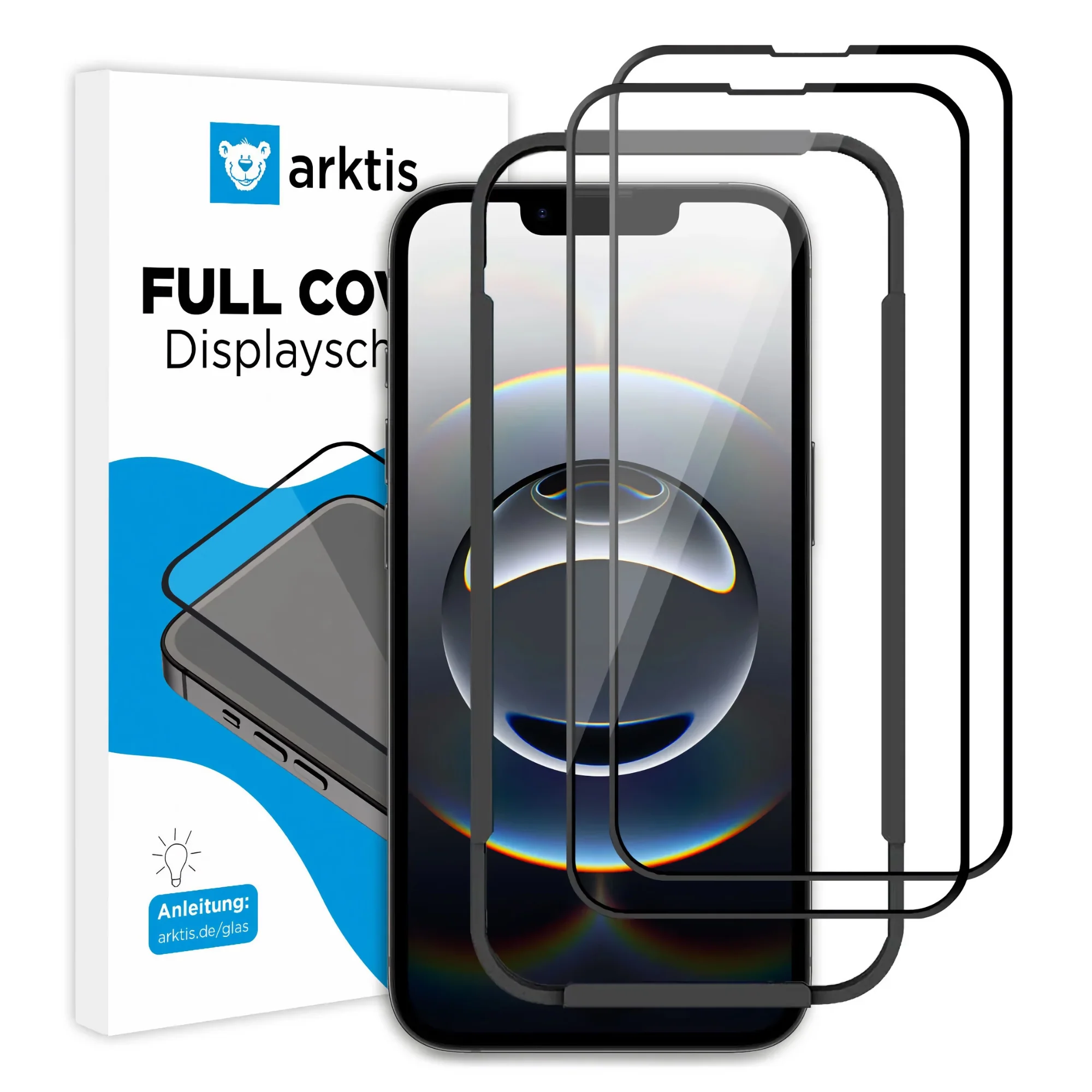 arktis iPhone 16e Displayschutz GLAS - hüllenfreundlich - Image 7