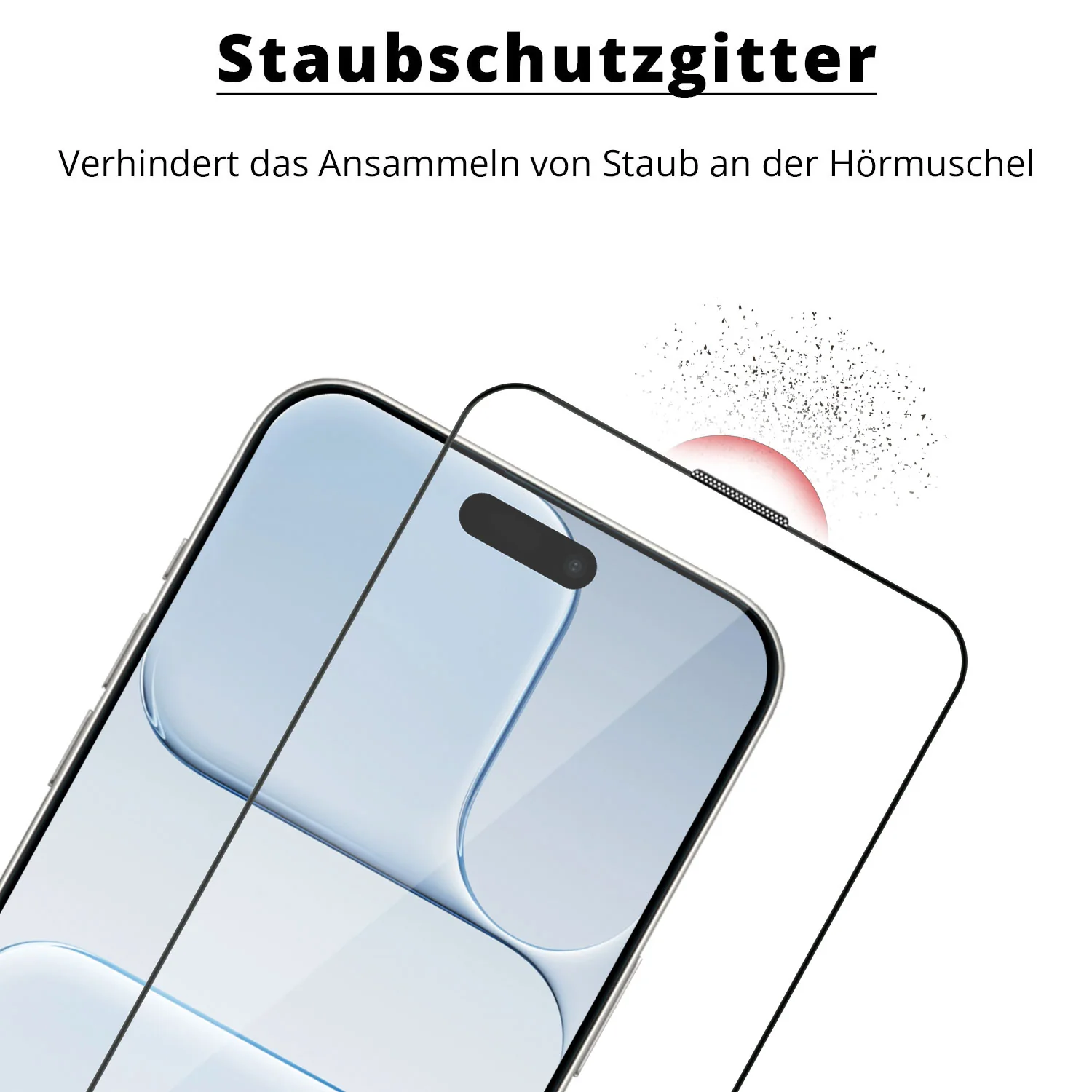 arktis iPhone Air Displayschutzfolie - Staubfrei ohne Blasen - Image 4