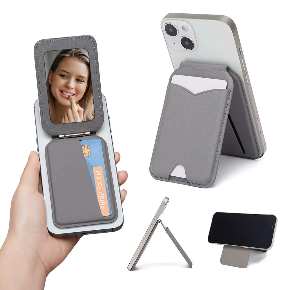 arktis iPhone MagSafe Wallet Kartenhalter mit Spiegel - Image 15