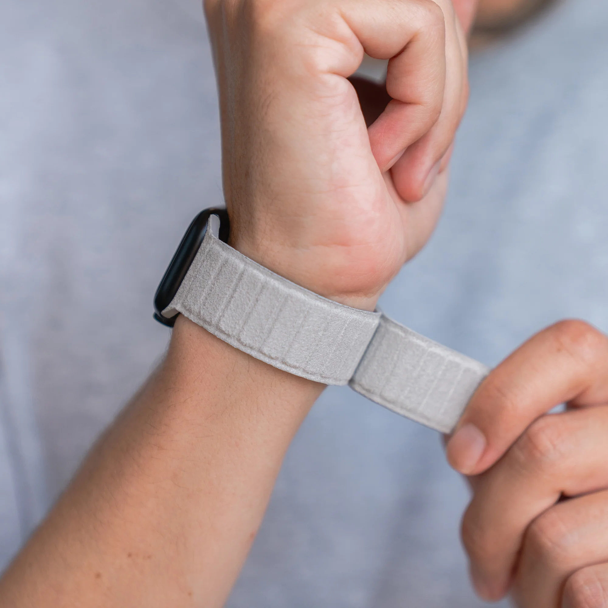 arktisband Apple Watch magnetisches Armband aus Alcantara - Image 18