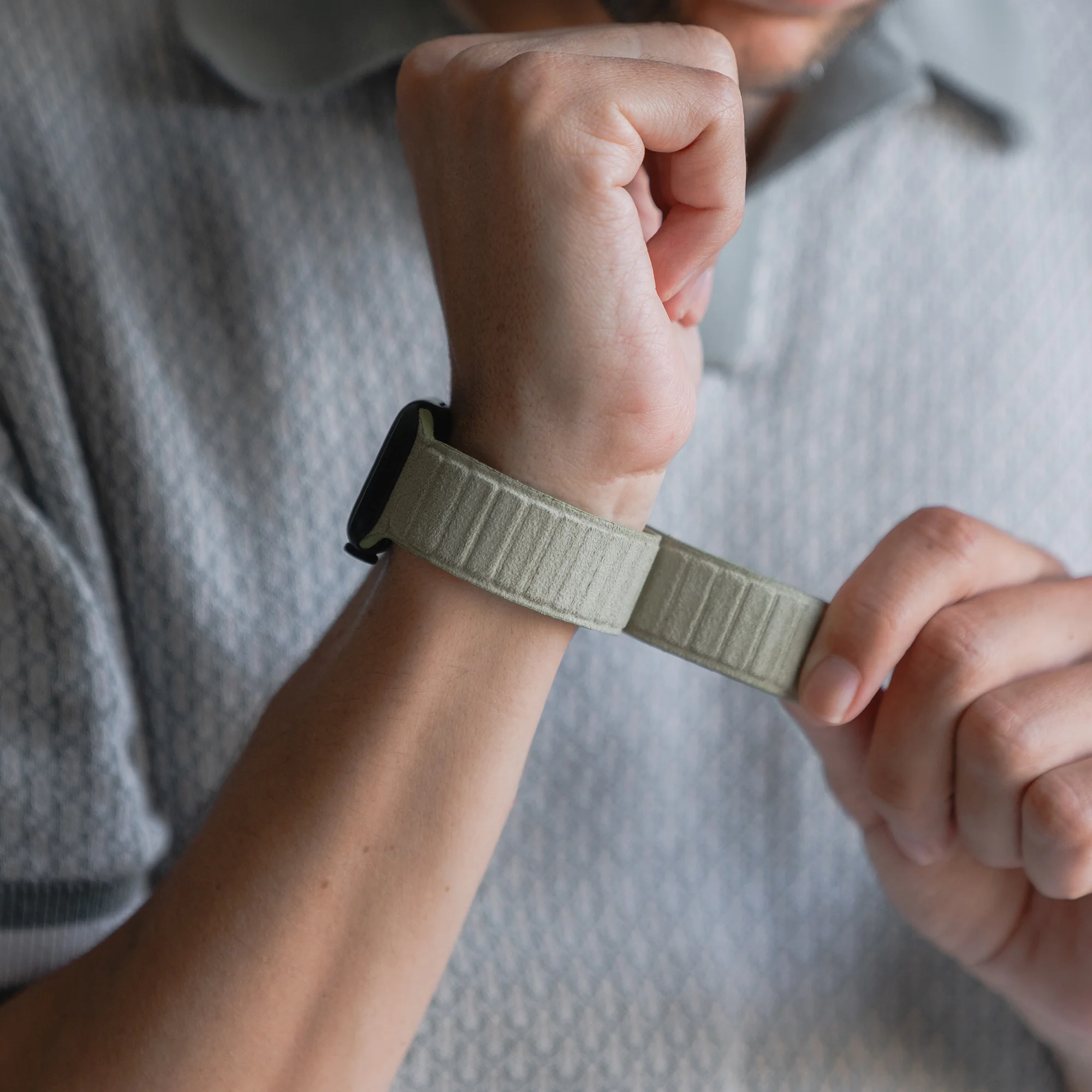 arktisband Apple Watch magnetisches Armband aus Alcantara - Image 49
