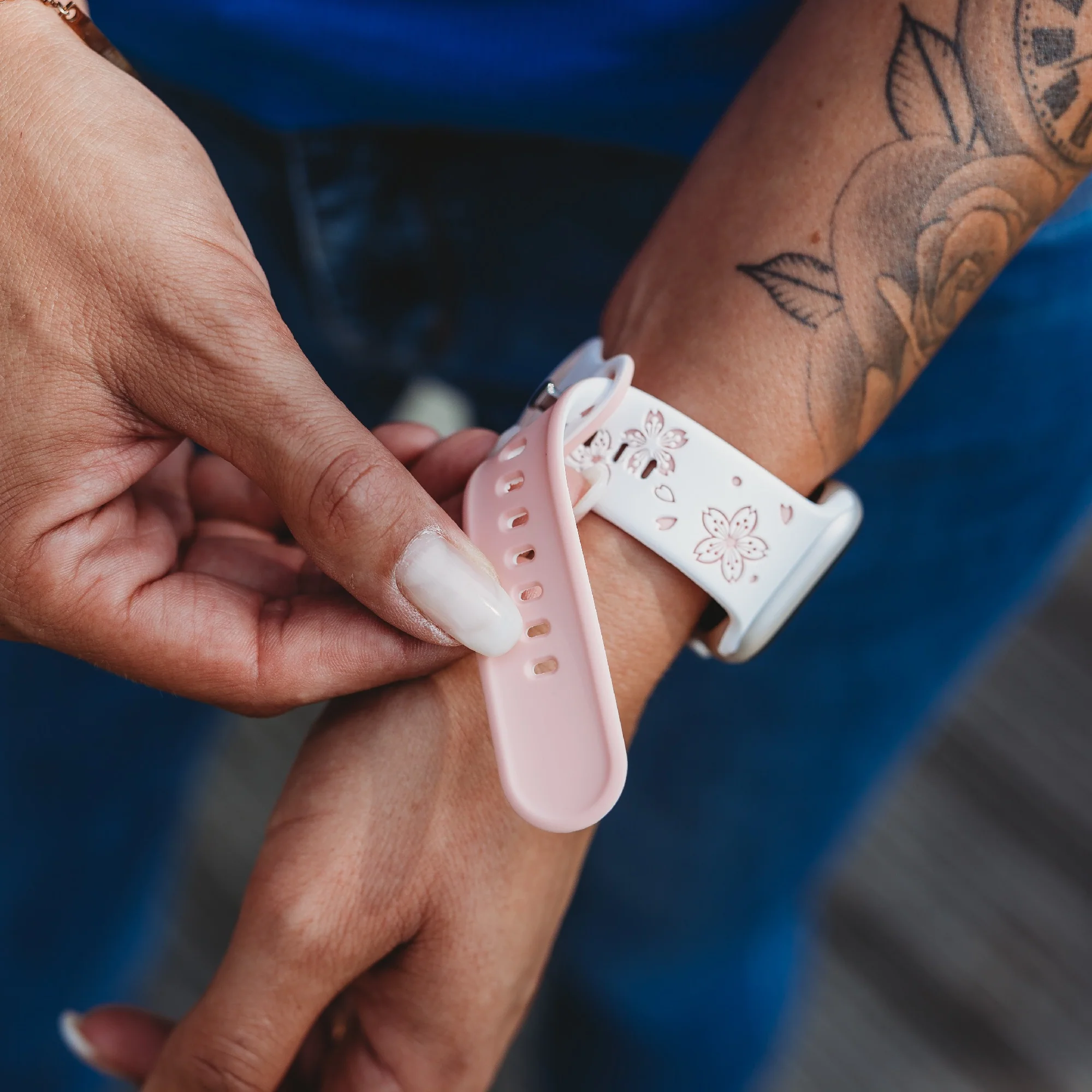 arktisband Apple Watch Armband "Flores" - Image 6