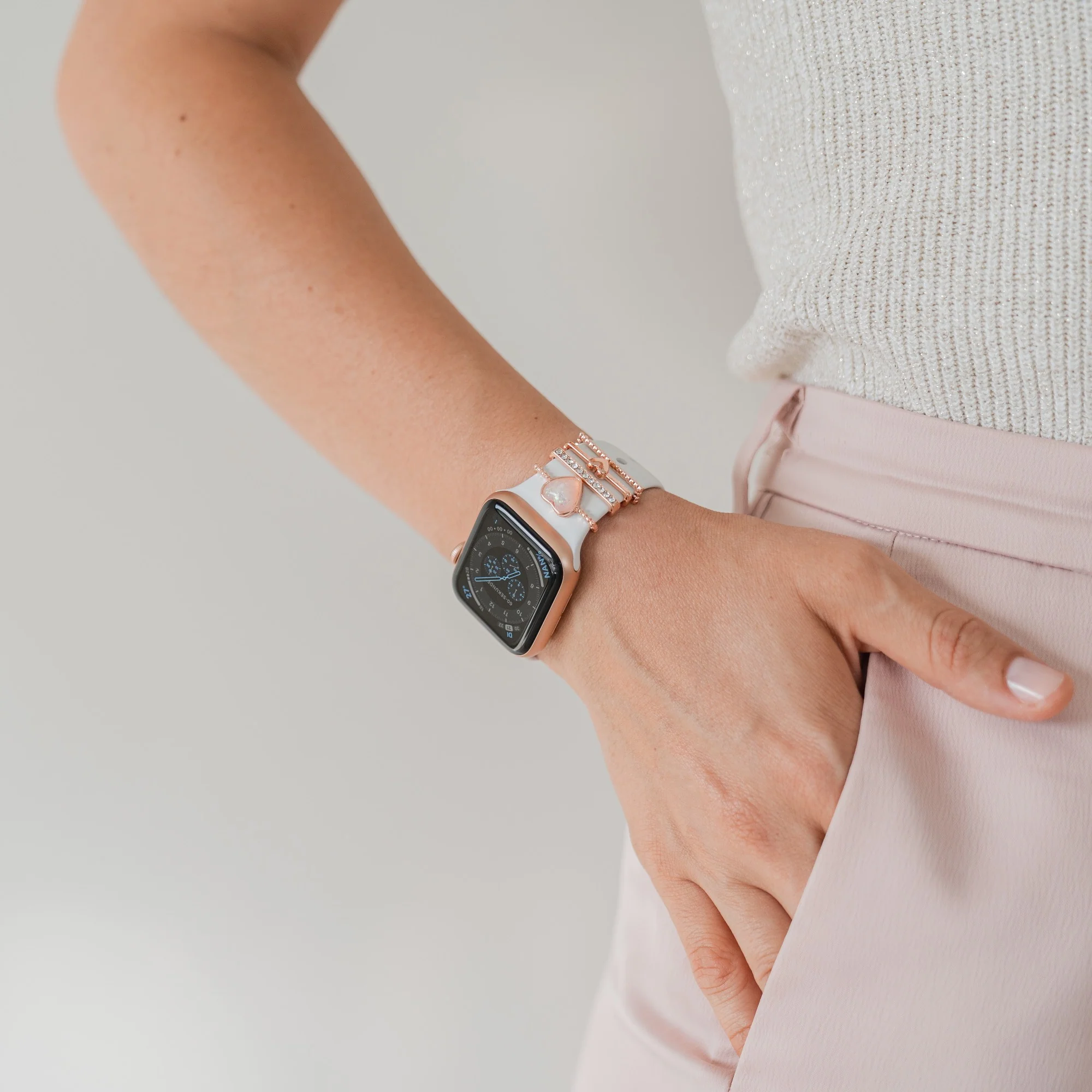 arktisband Apple Watch Charms "Loyal Roségold" - Image 3