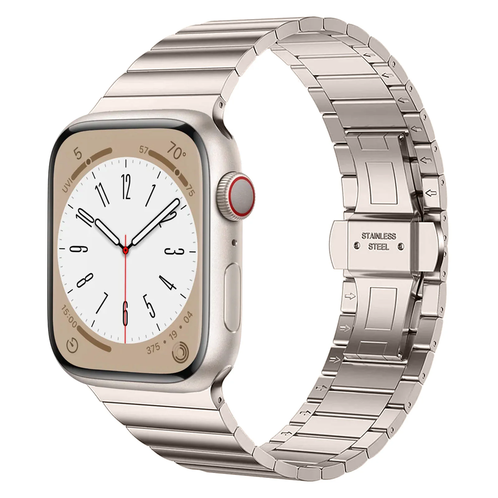 arktisband Apple Watch Edelstahl Gliederarmband "Iconic" - Image 17