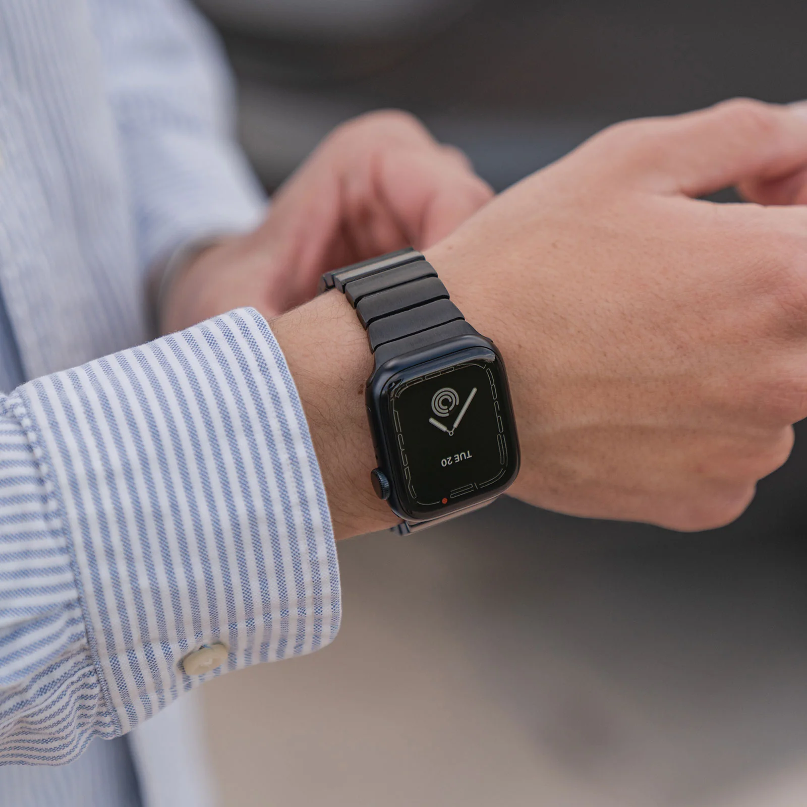 arktisband Apple Watch Edelstahl Gliederarmband "Iconic" - Image 7